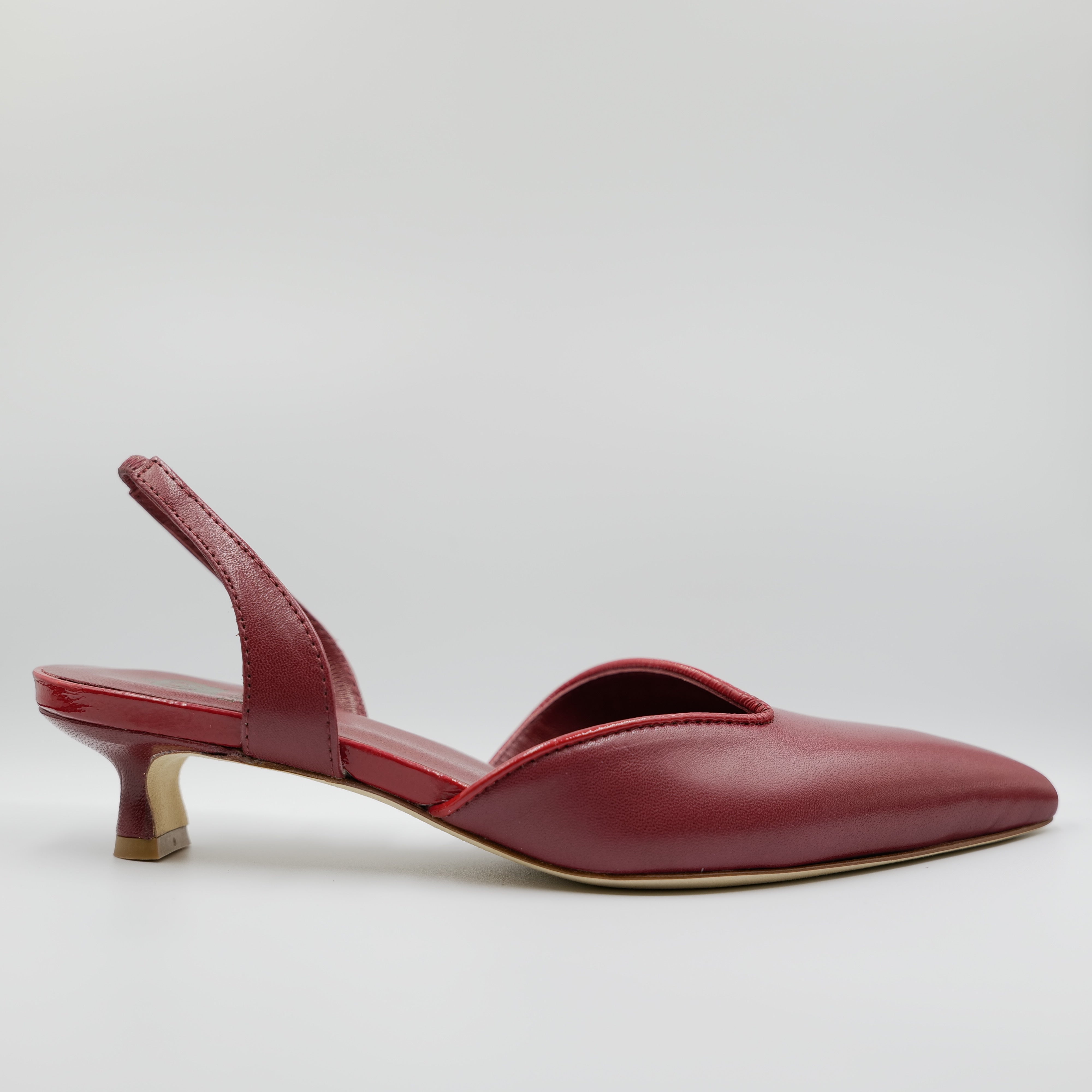 L'arianna - Slingback in nappa e naplack