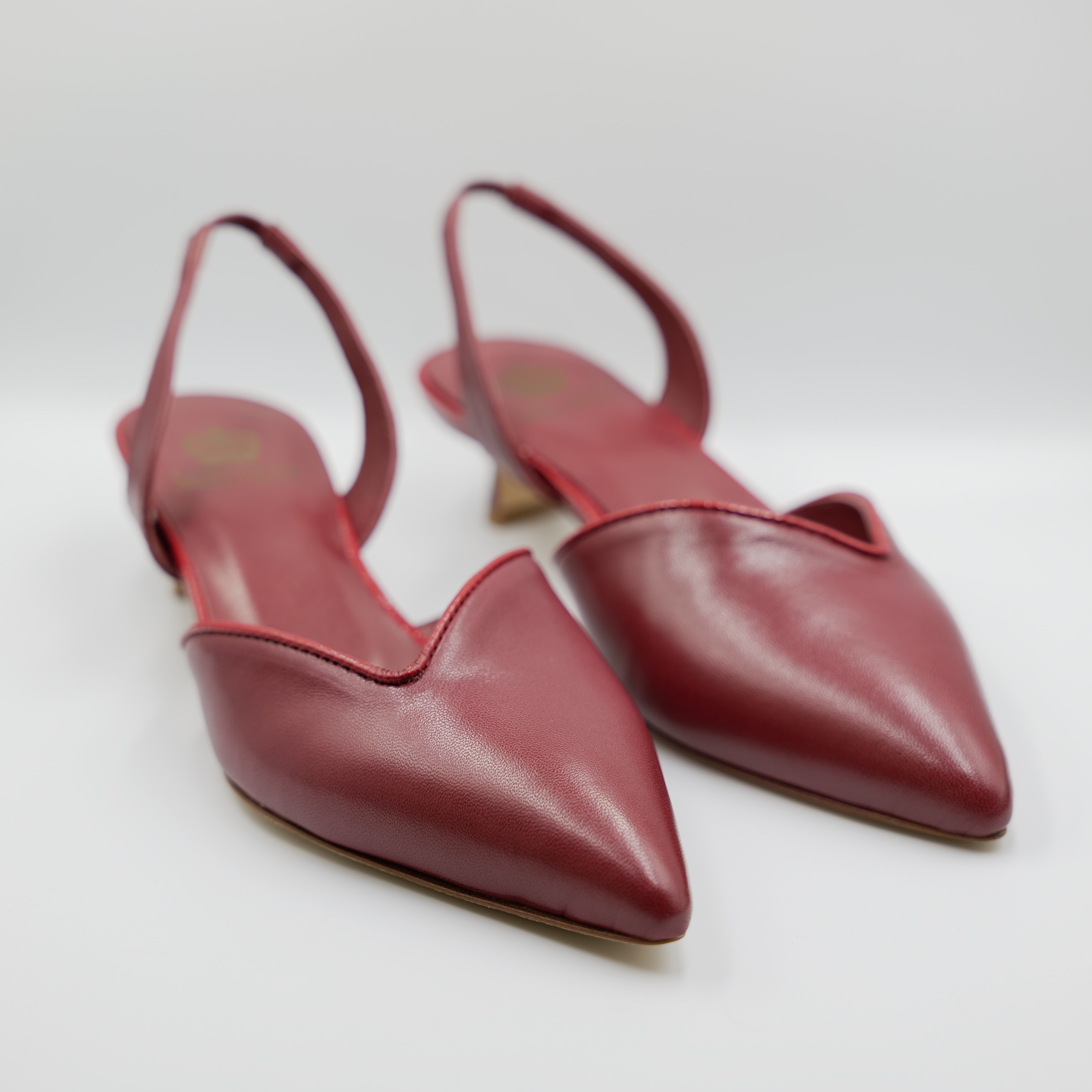 L'arianna - Slingback in nappa e naplack