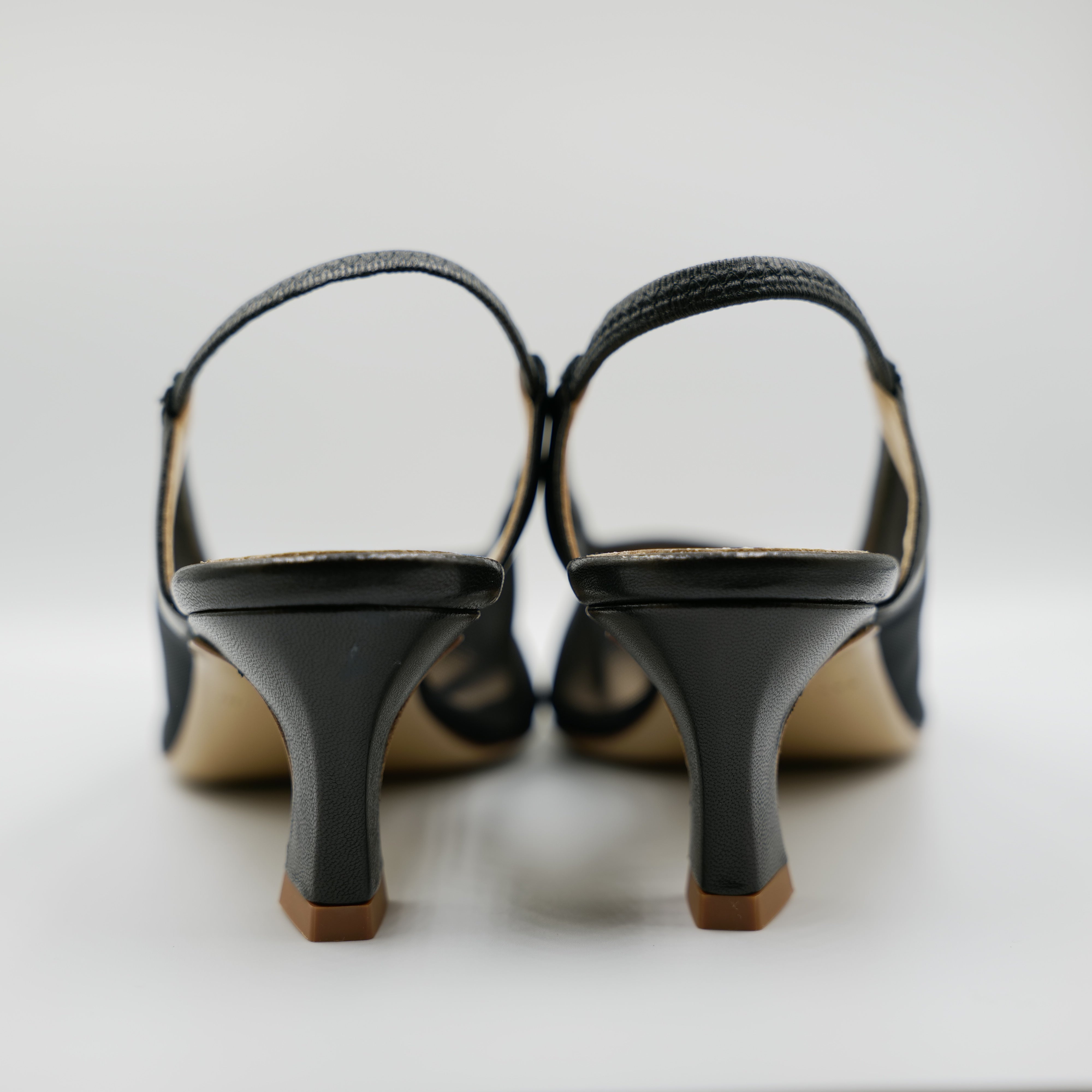 Fabio Rusconi - Slingback in nappa e rete con elastico