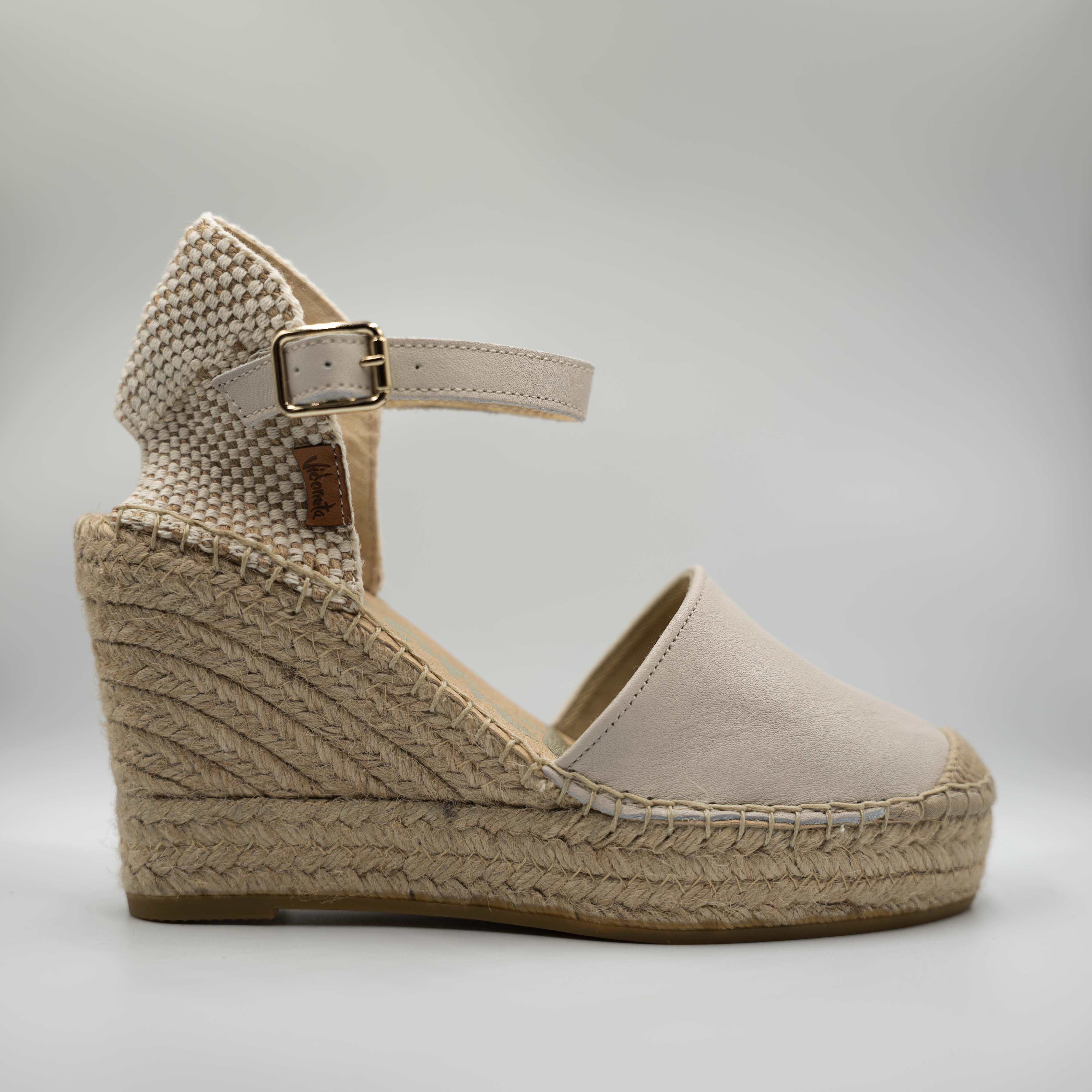 Vidorreta - Espadrilles in pelle con cinturino