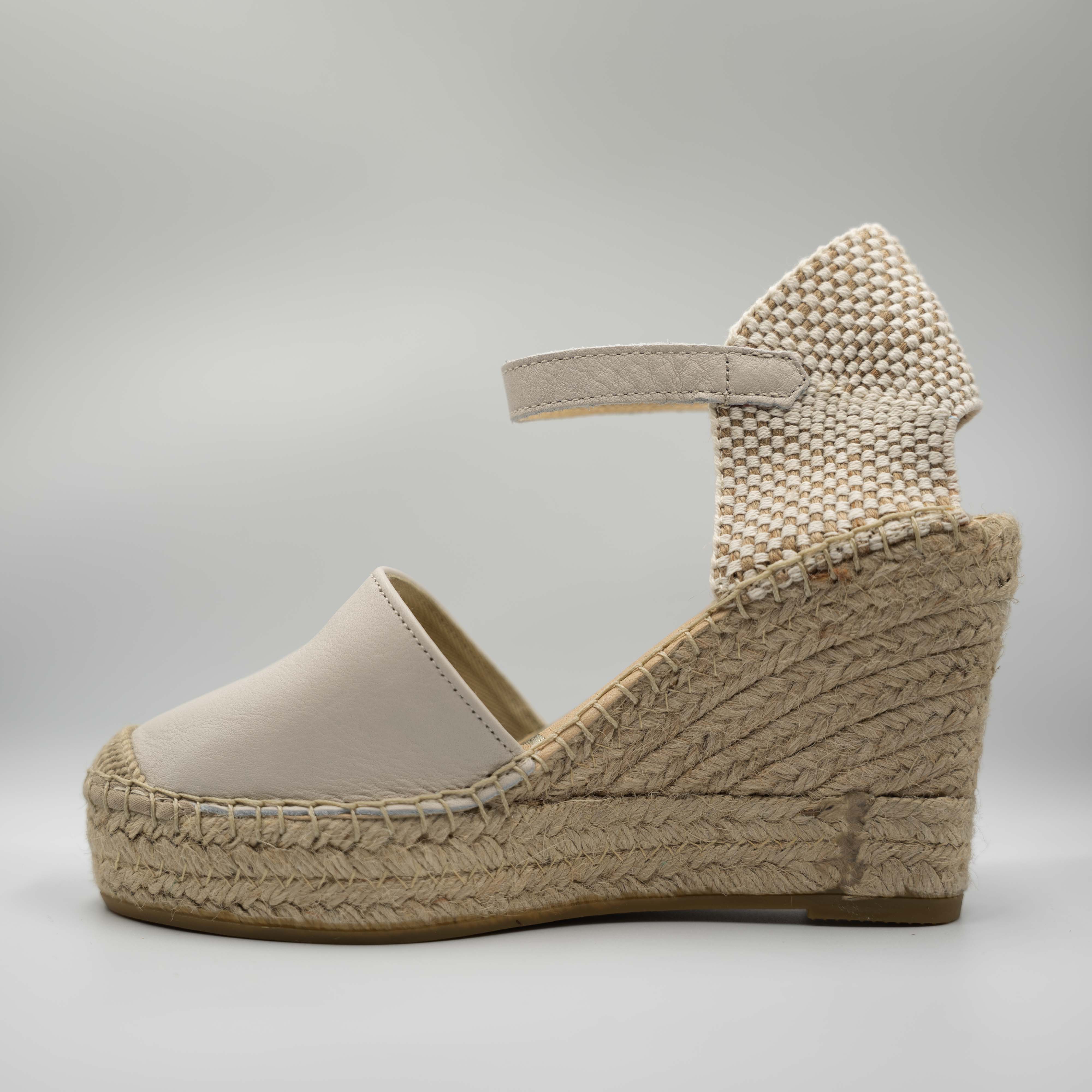 Vidorreta - Espadrilles in pelle con cinturino