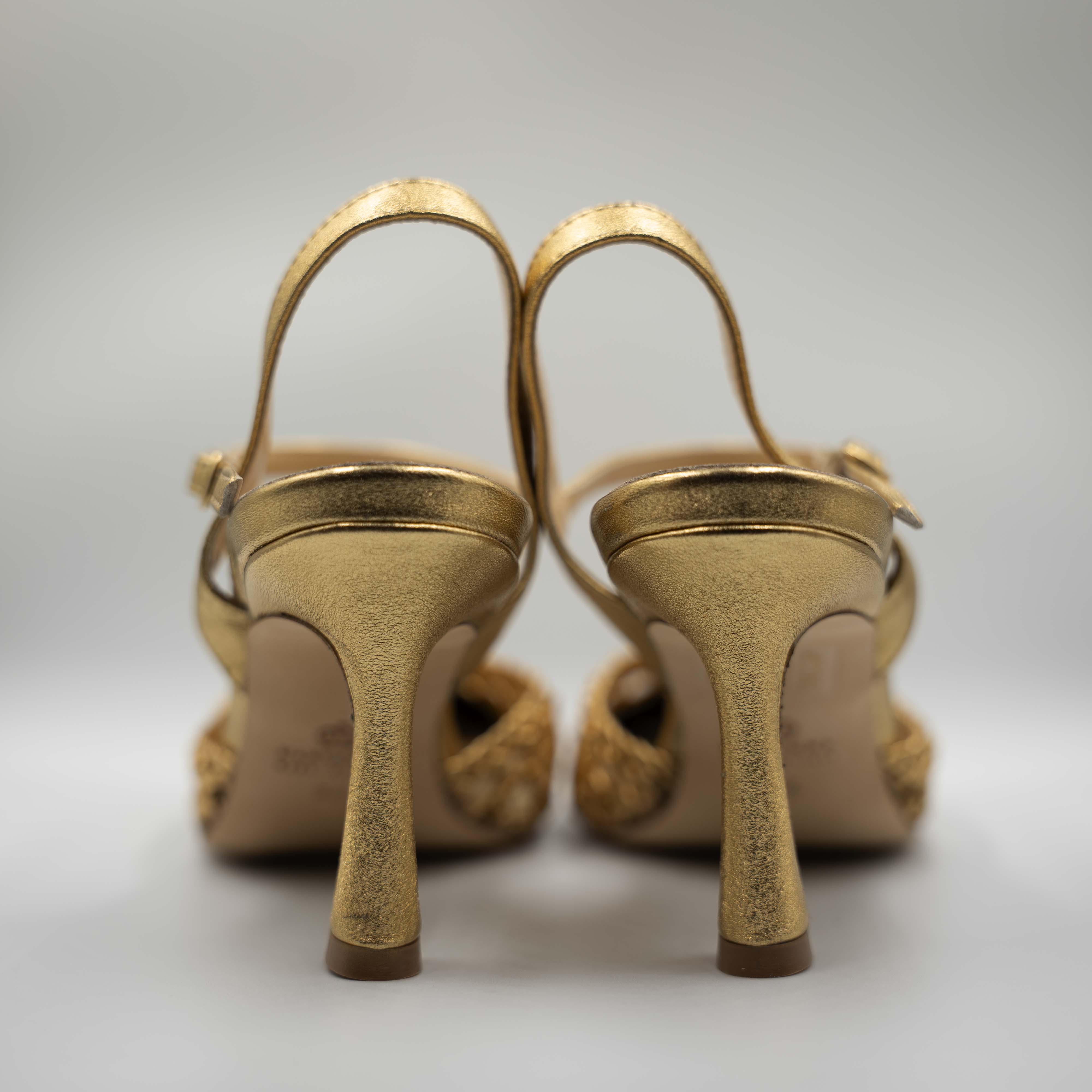 L'arianna - Slingback in pelle con cinturino