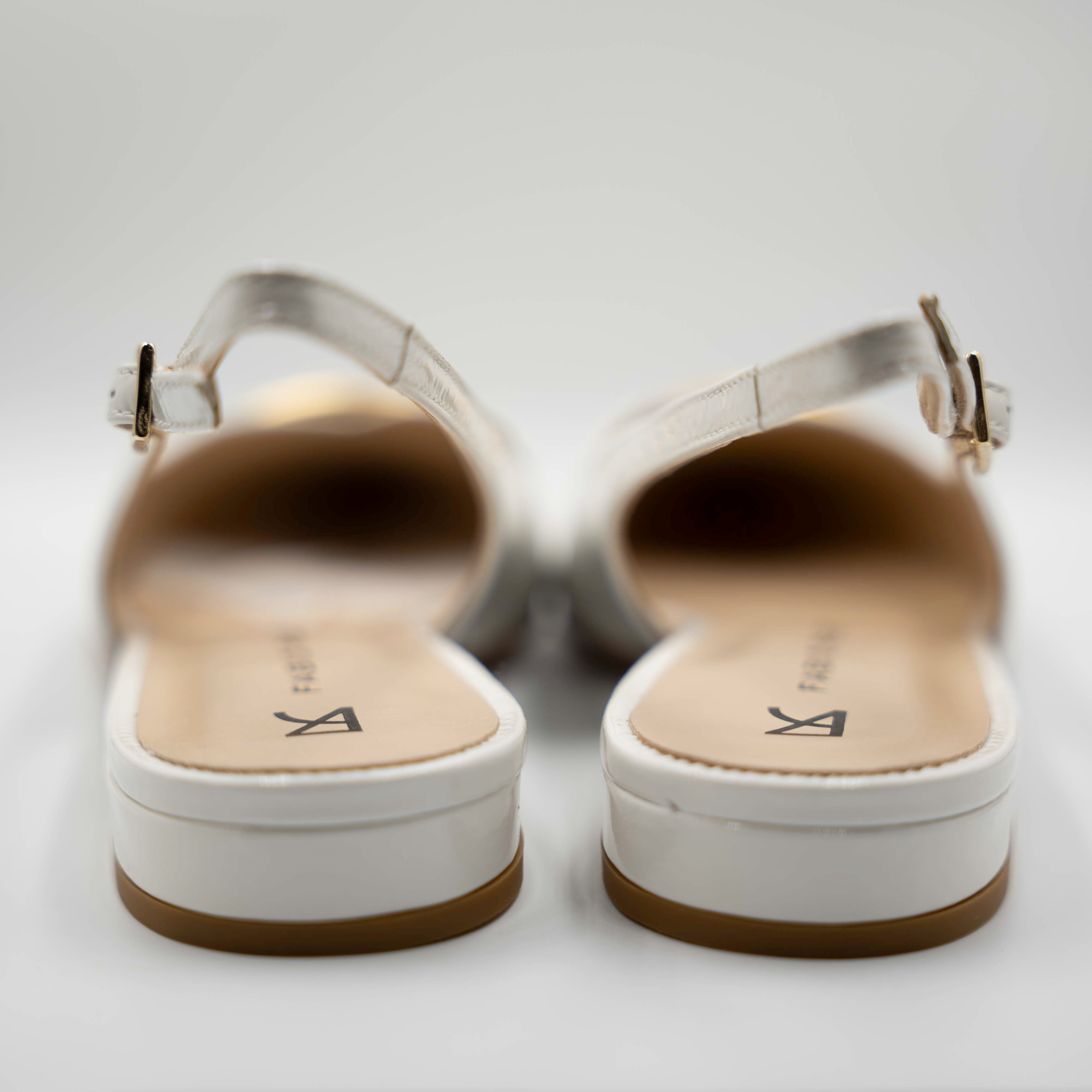 Fabio Rusconi - Slingback in naplak con accesorio