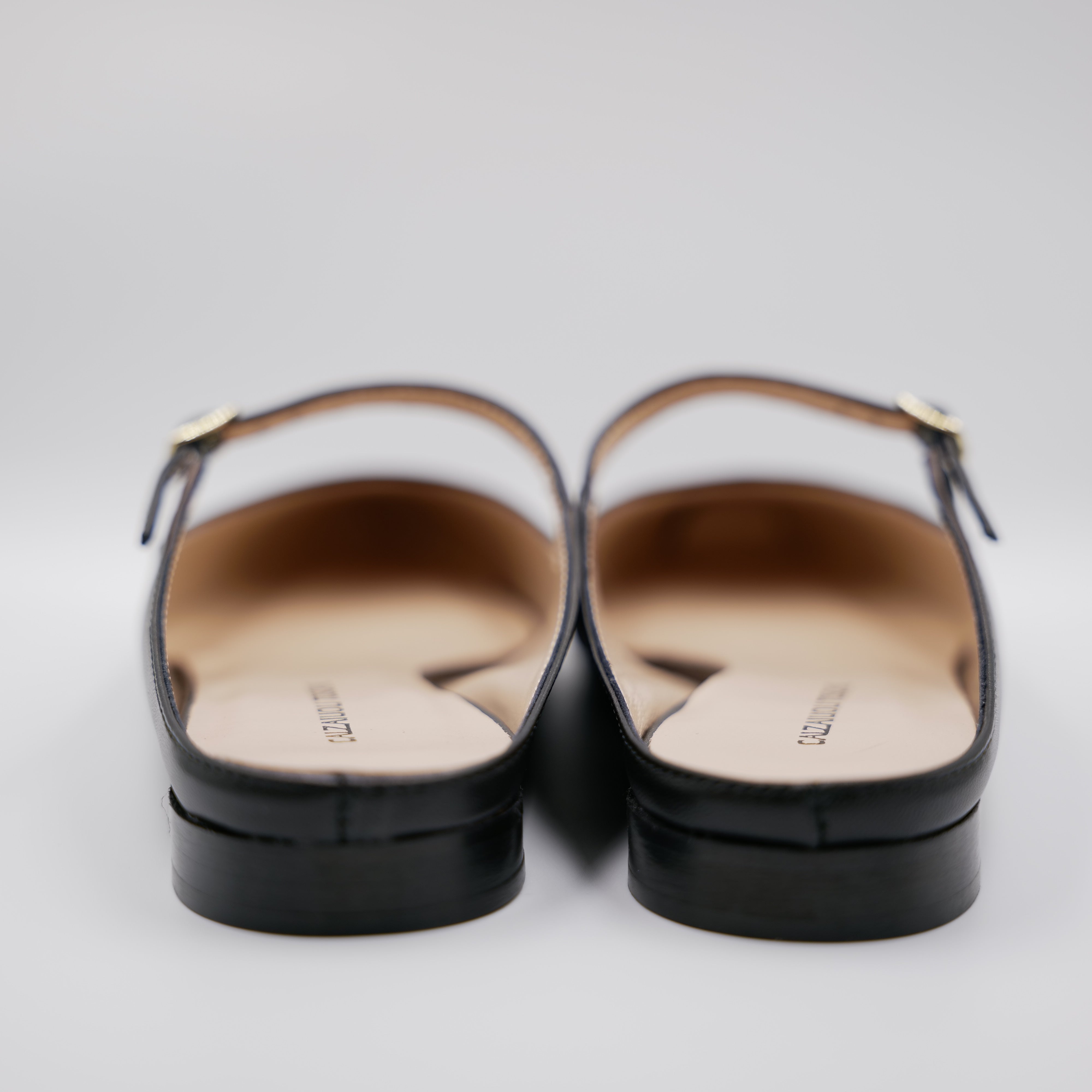 Calzaiuoli Toscani - Slingback in pelle con cinturino