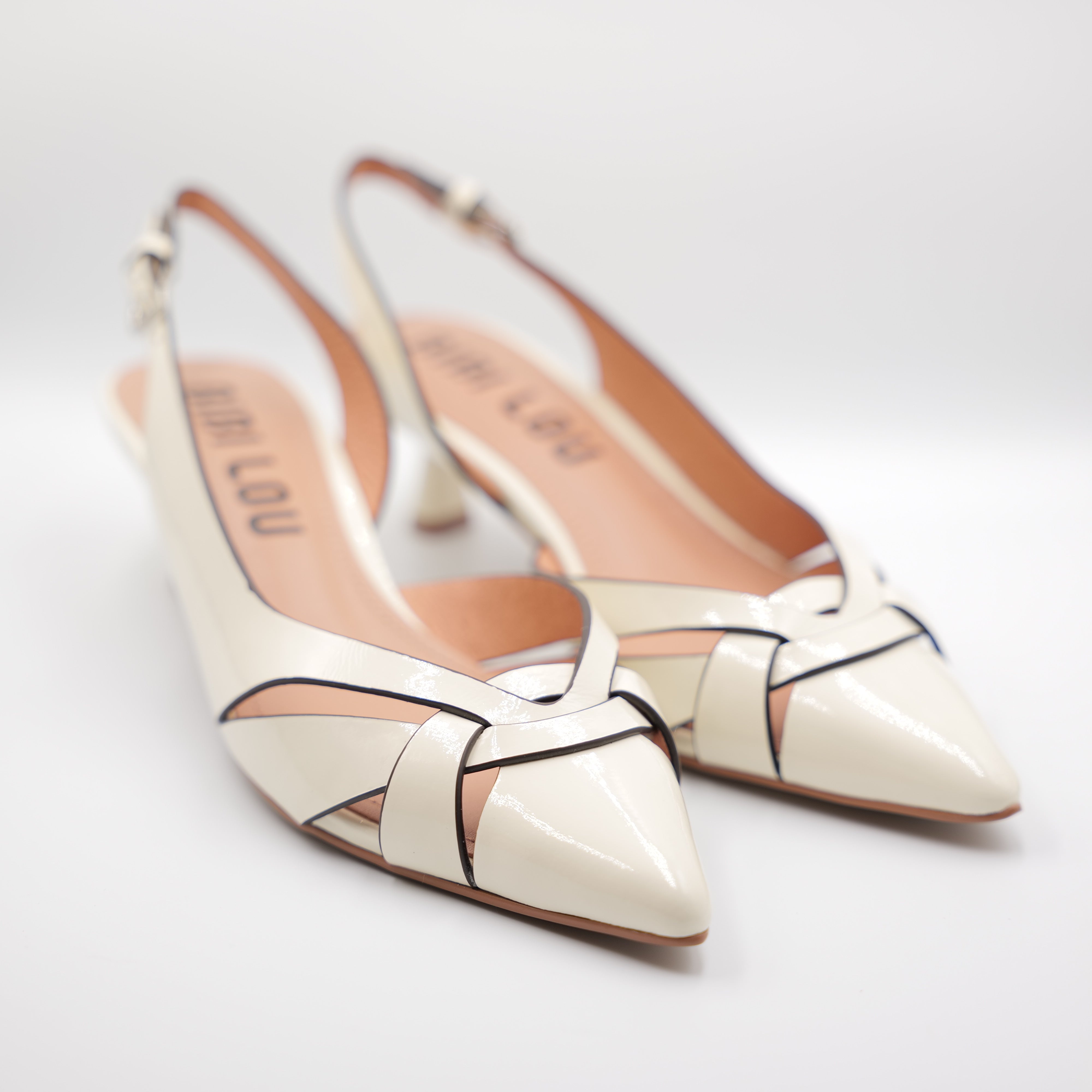 Bibi Lou - Slingback in vernice con cinturino