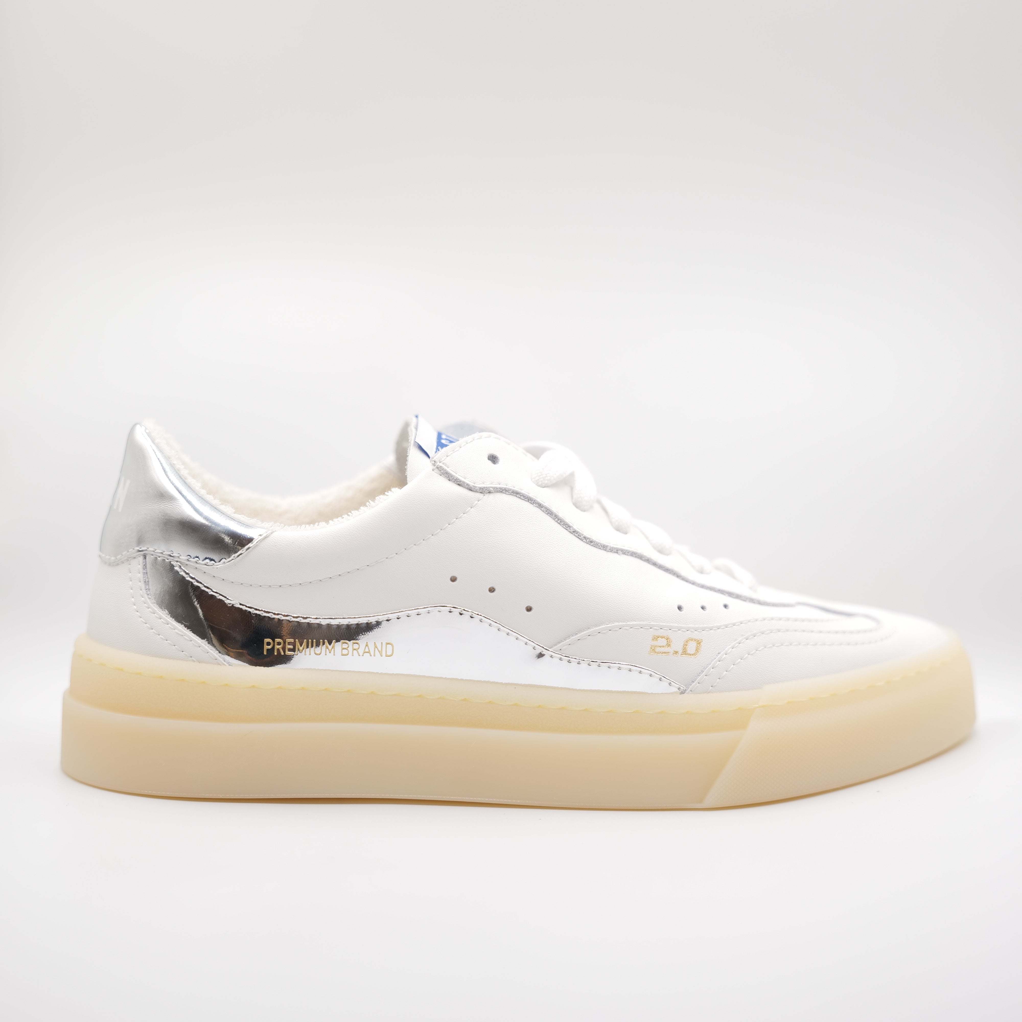 Stokton - Sneakers in pelle con lacci