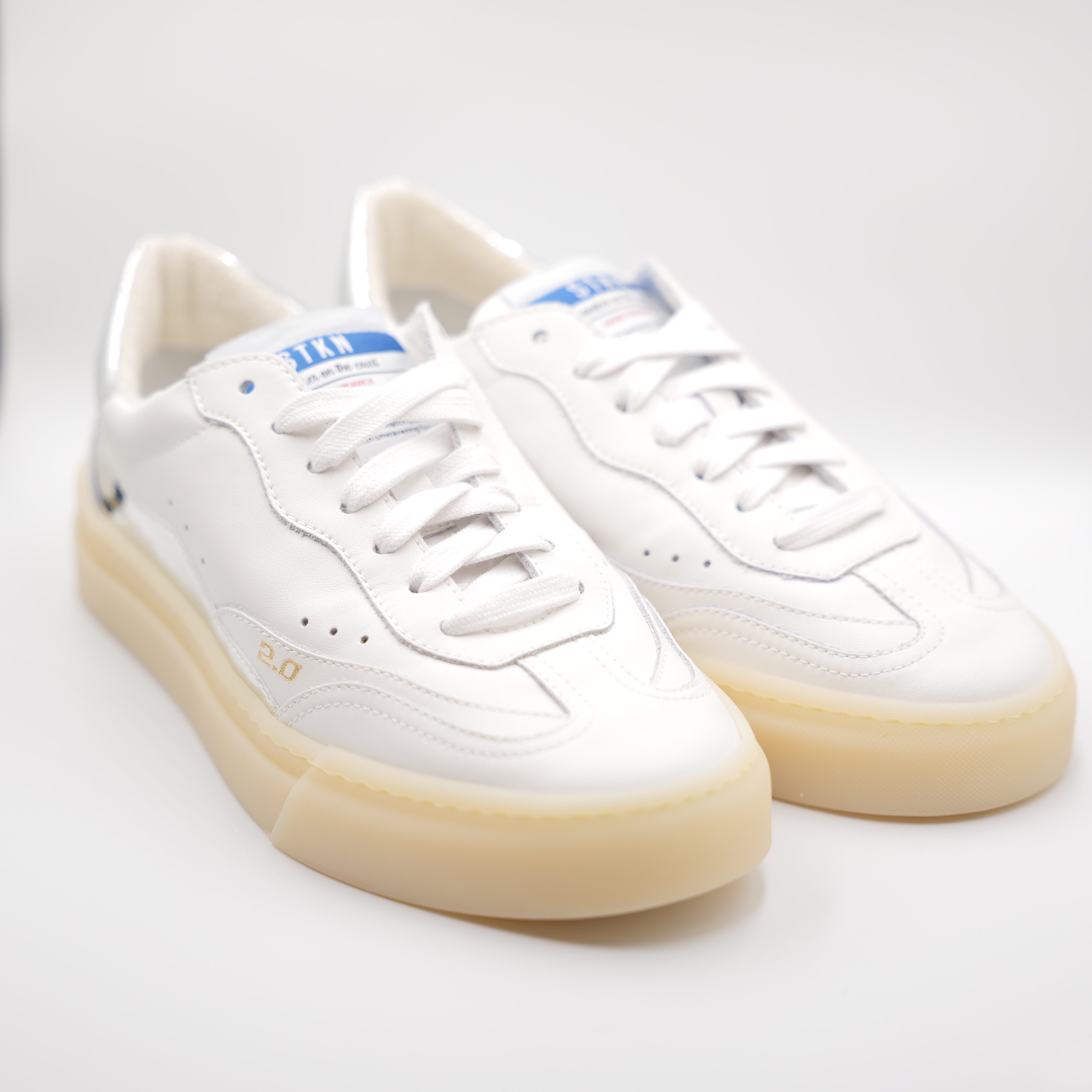 Stokton - Sneakers in pelle con lacci