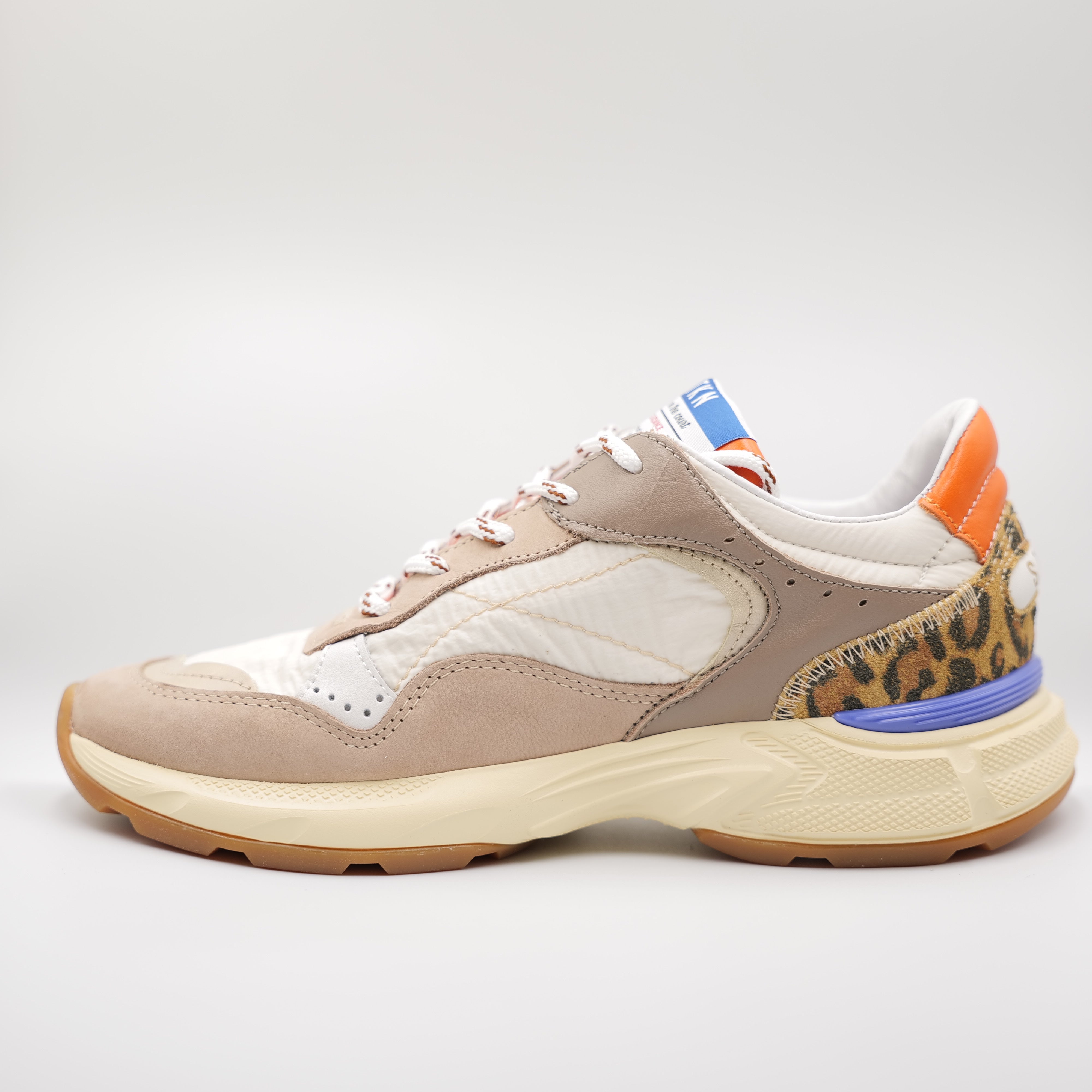 Stokton - Sneakers in pelle e tessuto