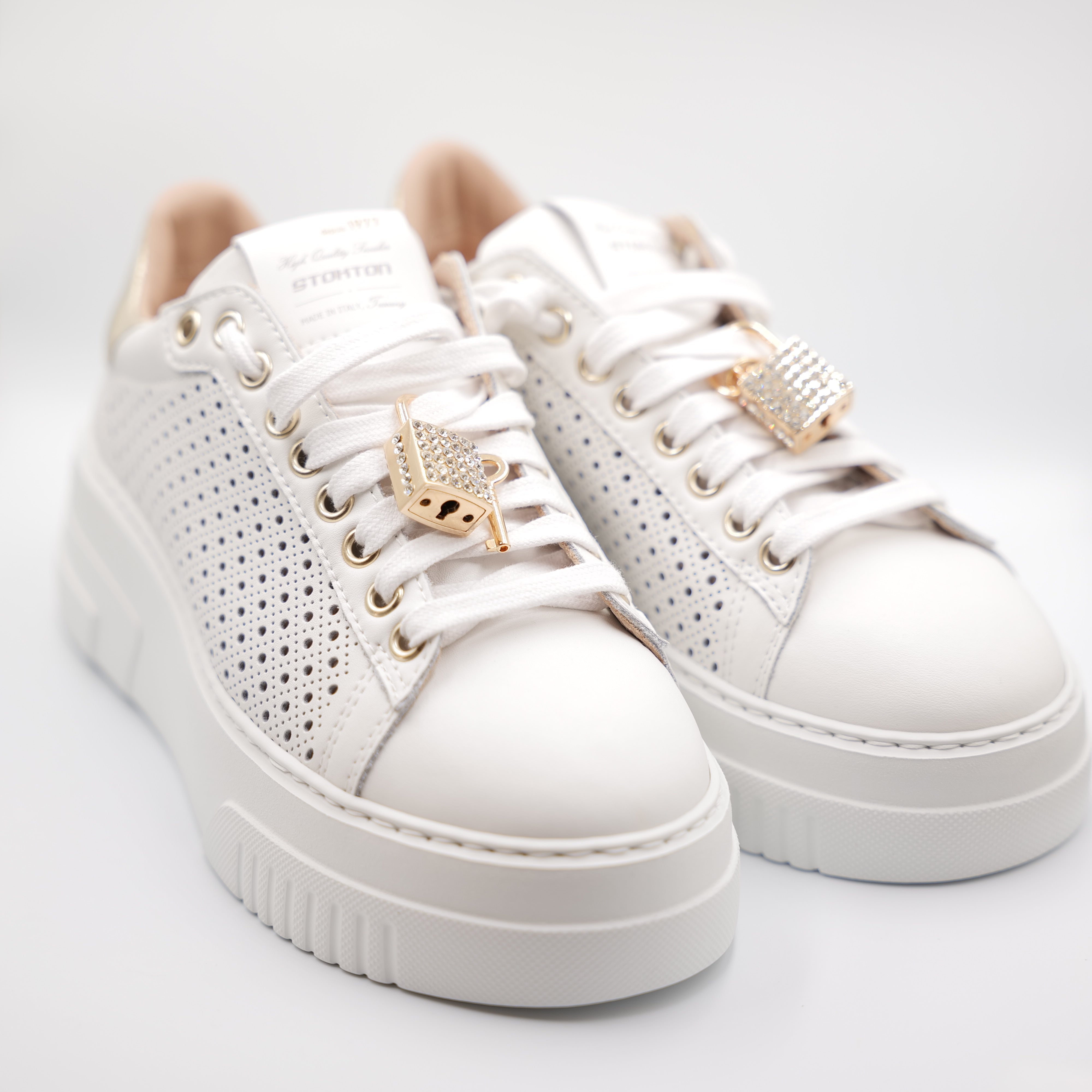 Stokton - Sneakers in pelle con accessorio