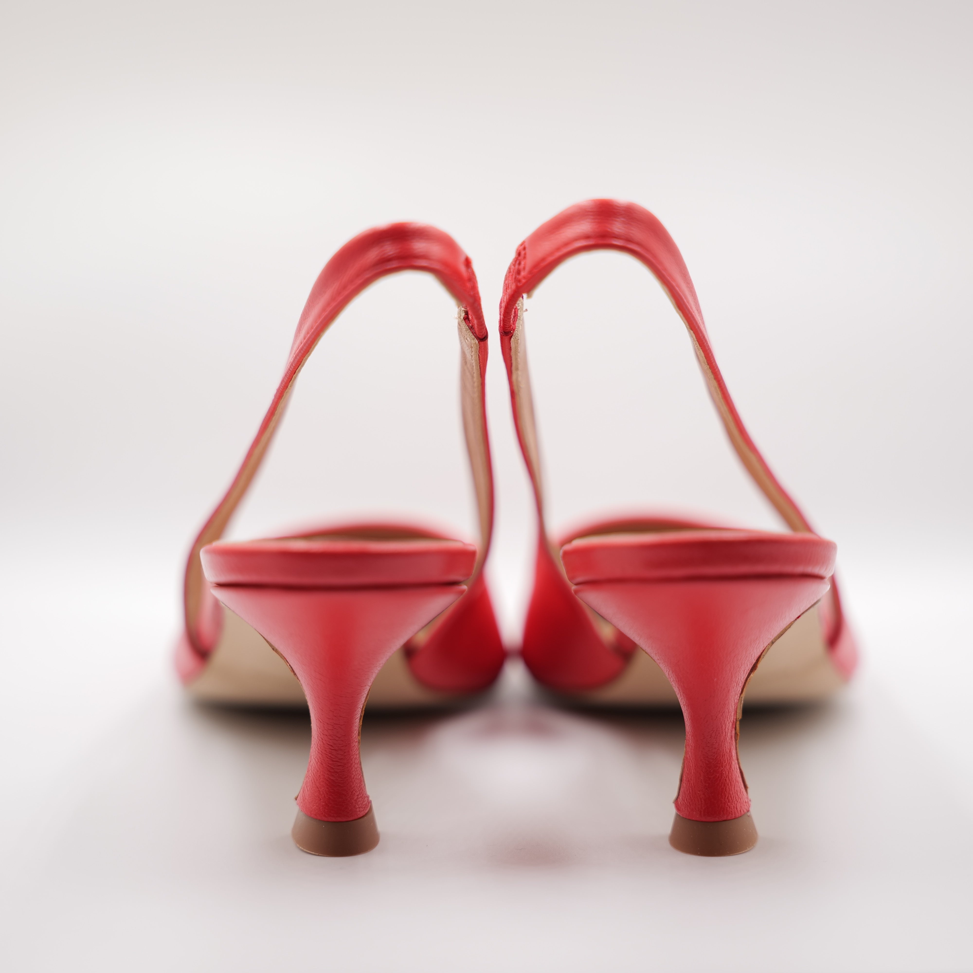 Ora - Slingback in nappa con elastico