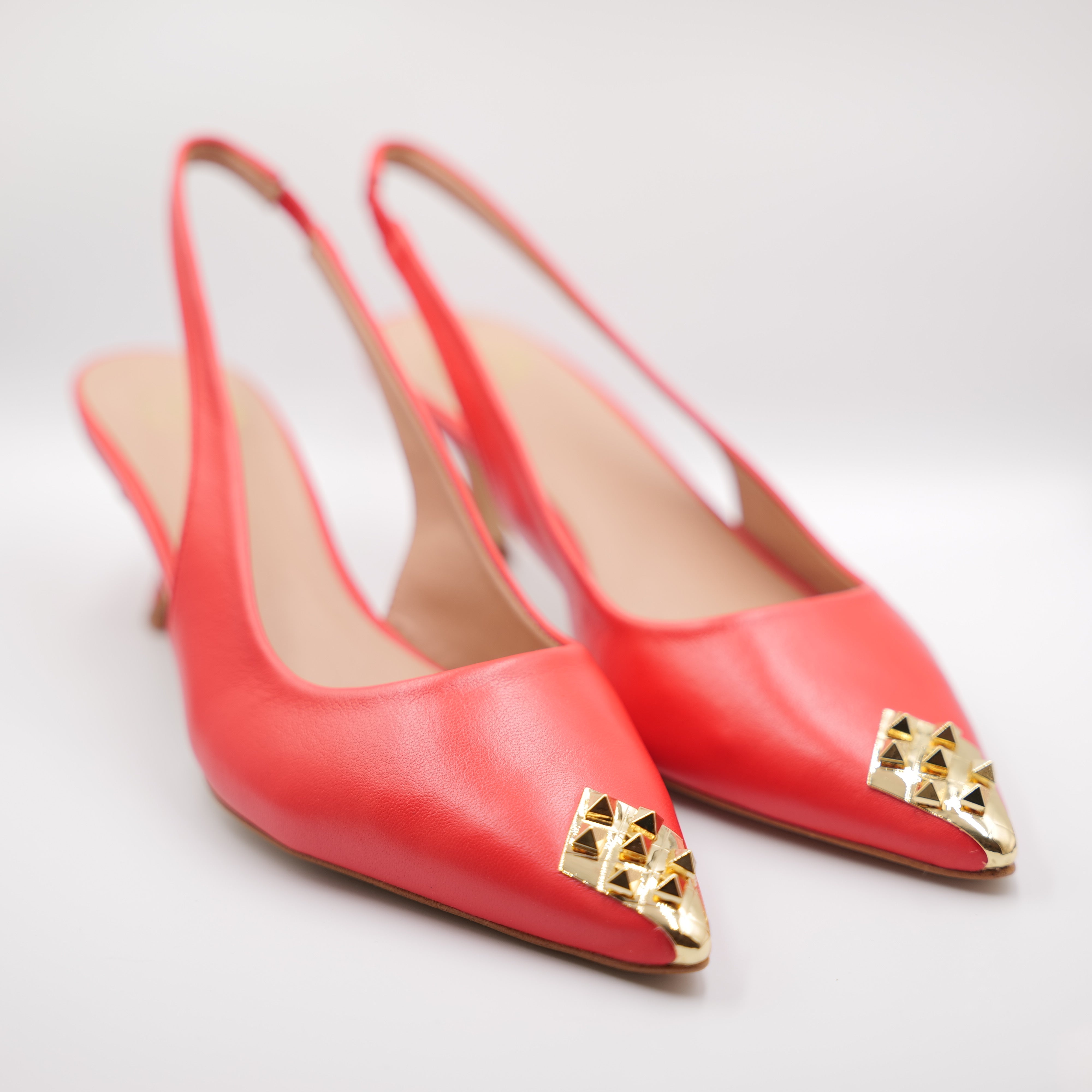 Ora - Slingback in nappa con elastico