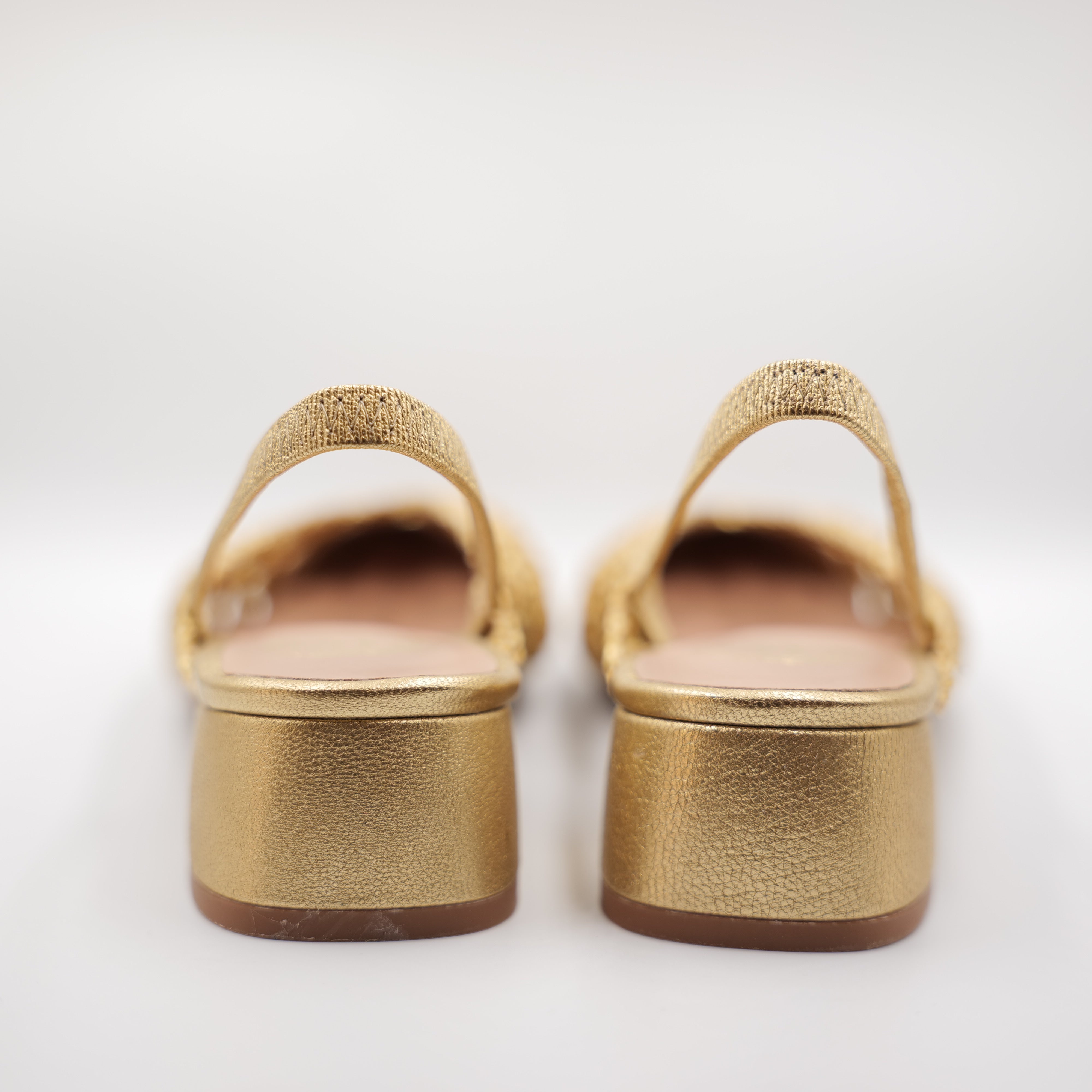 Ora - Slingback in pelle con elastico