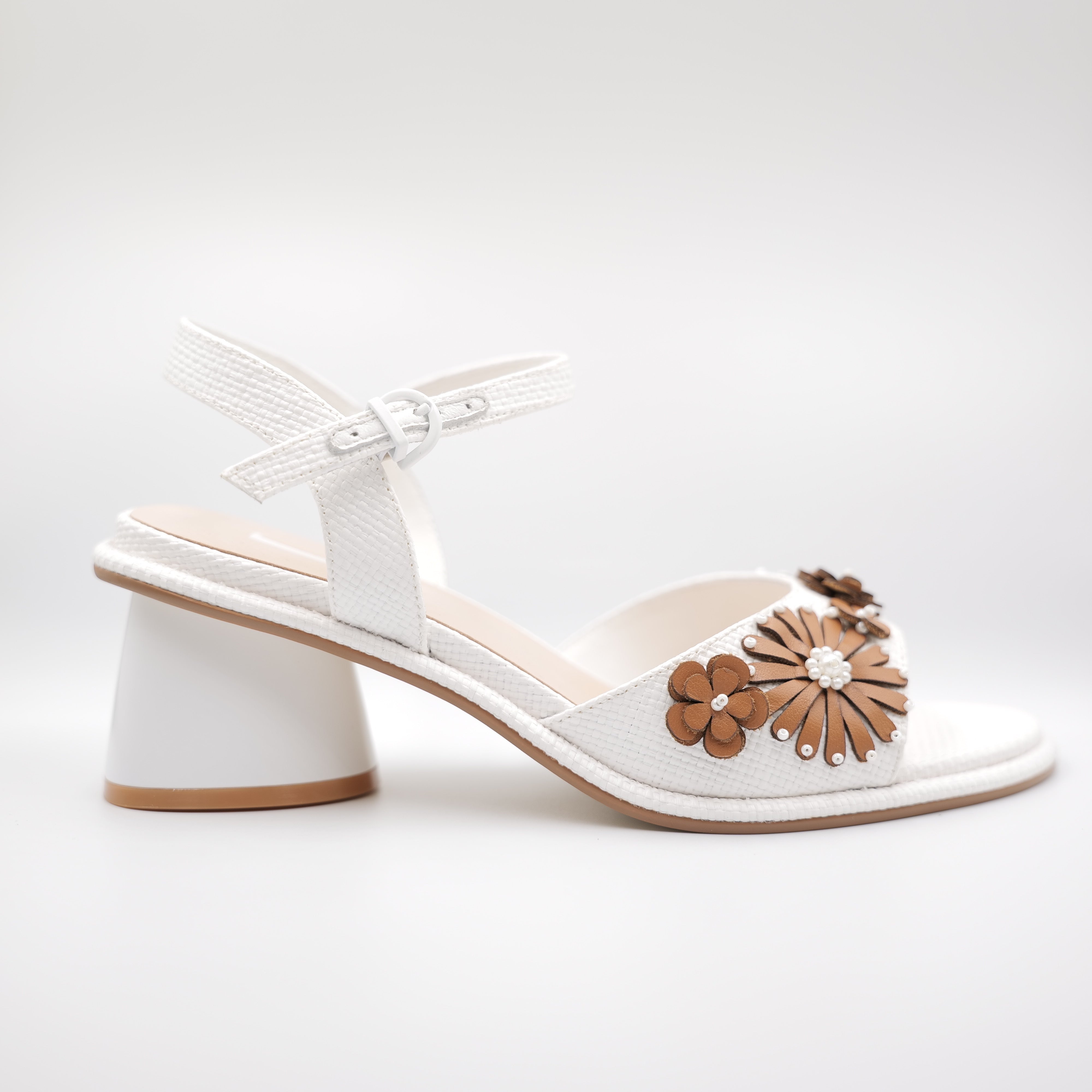 Jeannot - Sandali in rafia con cinturino