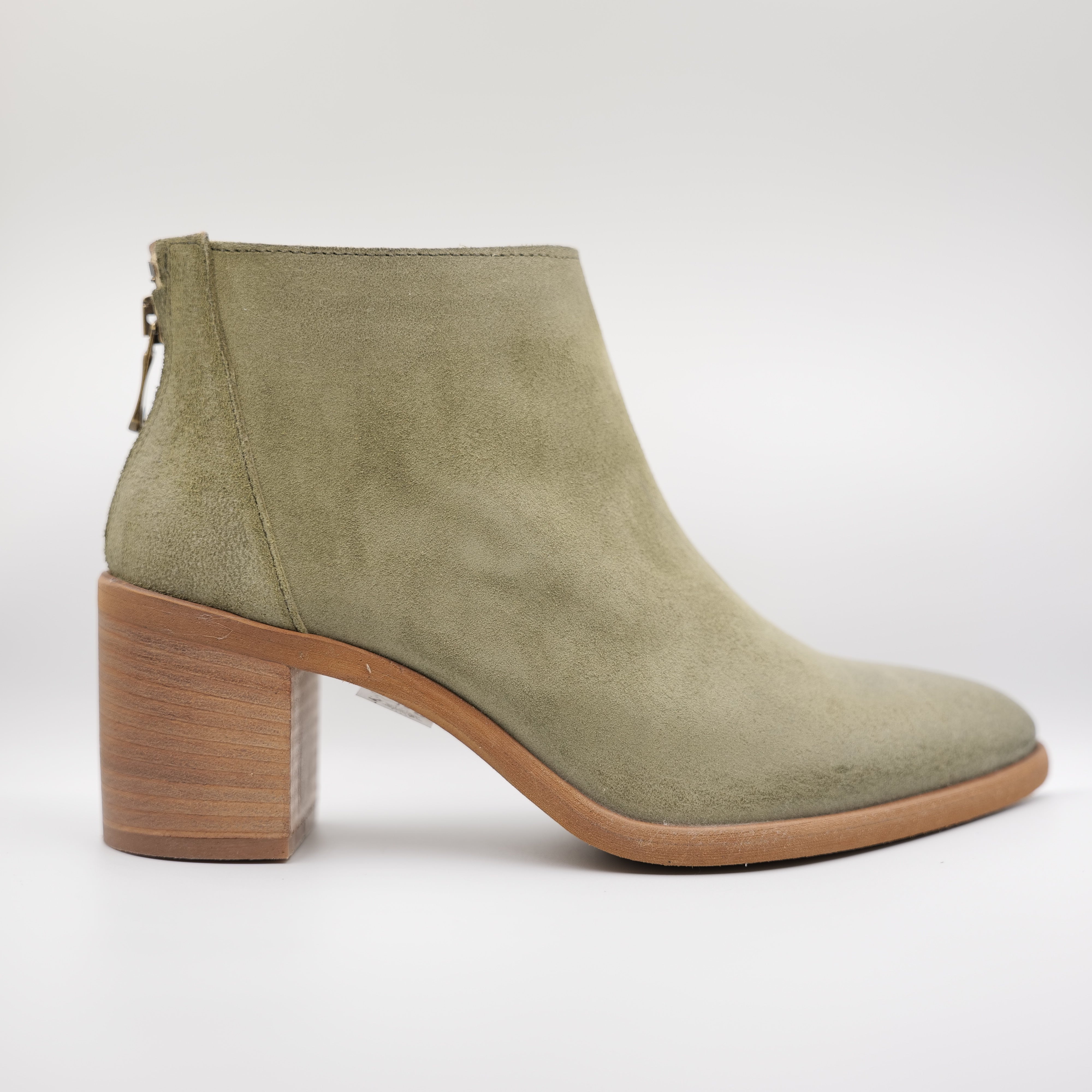 Metisse - Tronchetti in camoscio con zip