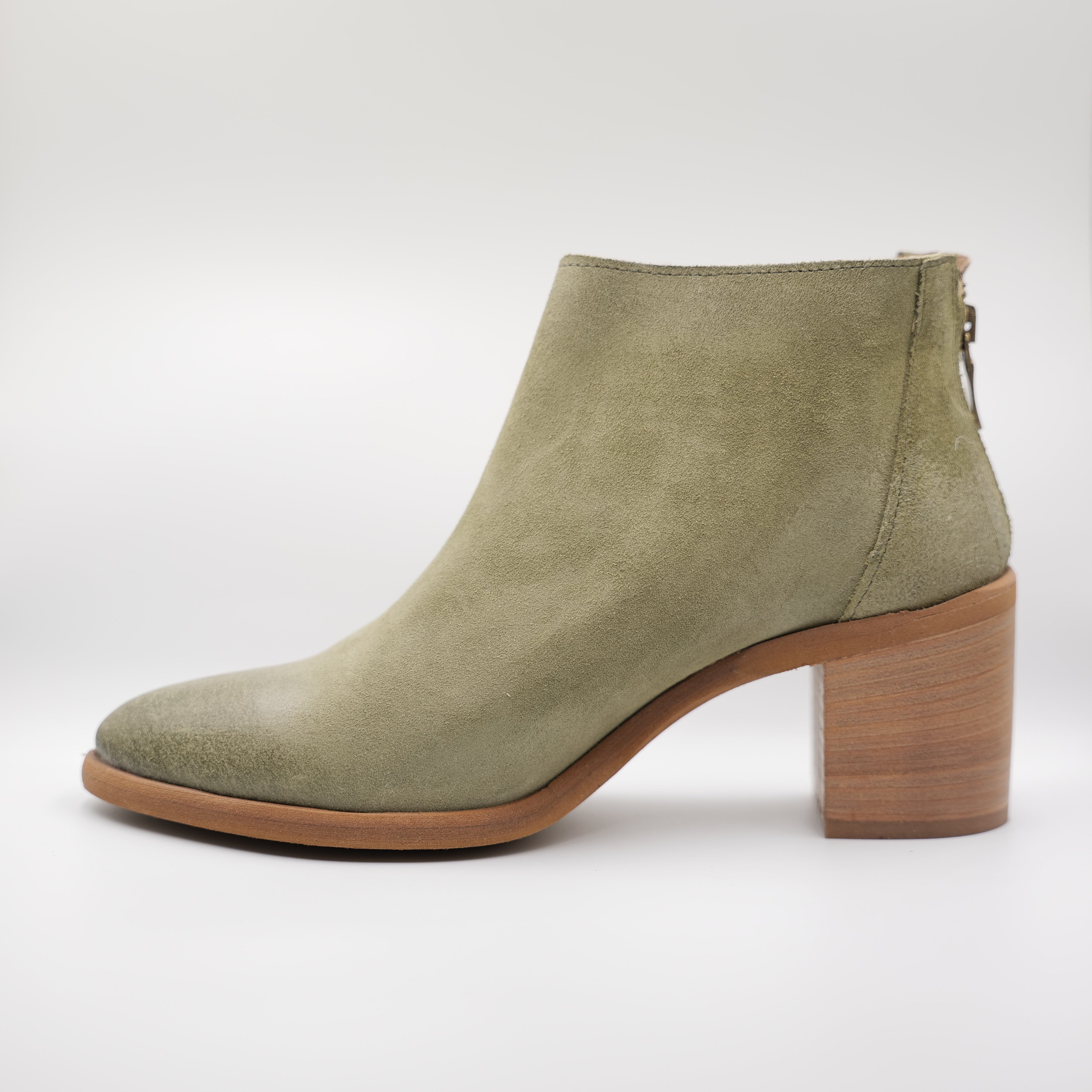 Metisse - Tronchetti in camoscio con zip