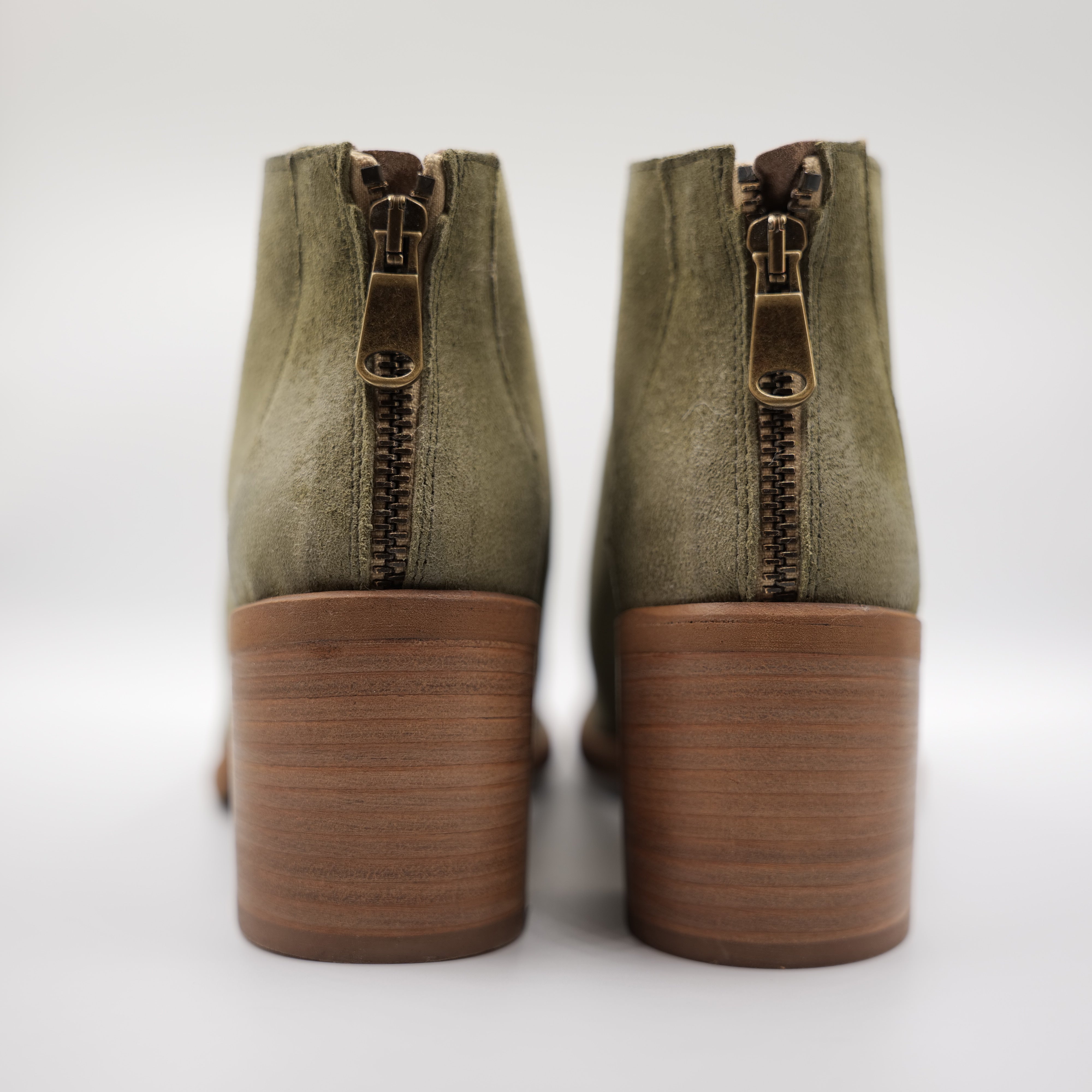 Metisse - Tronchetti in camoscio con zip