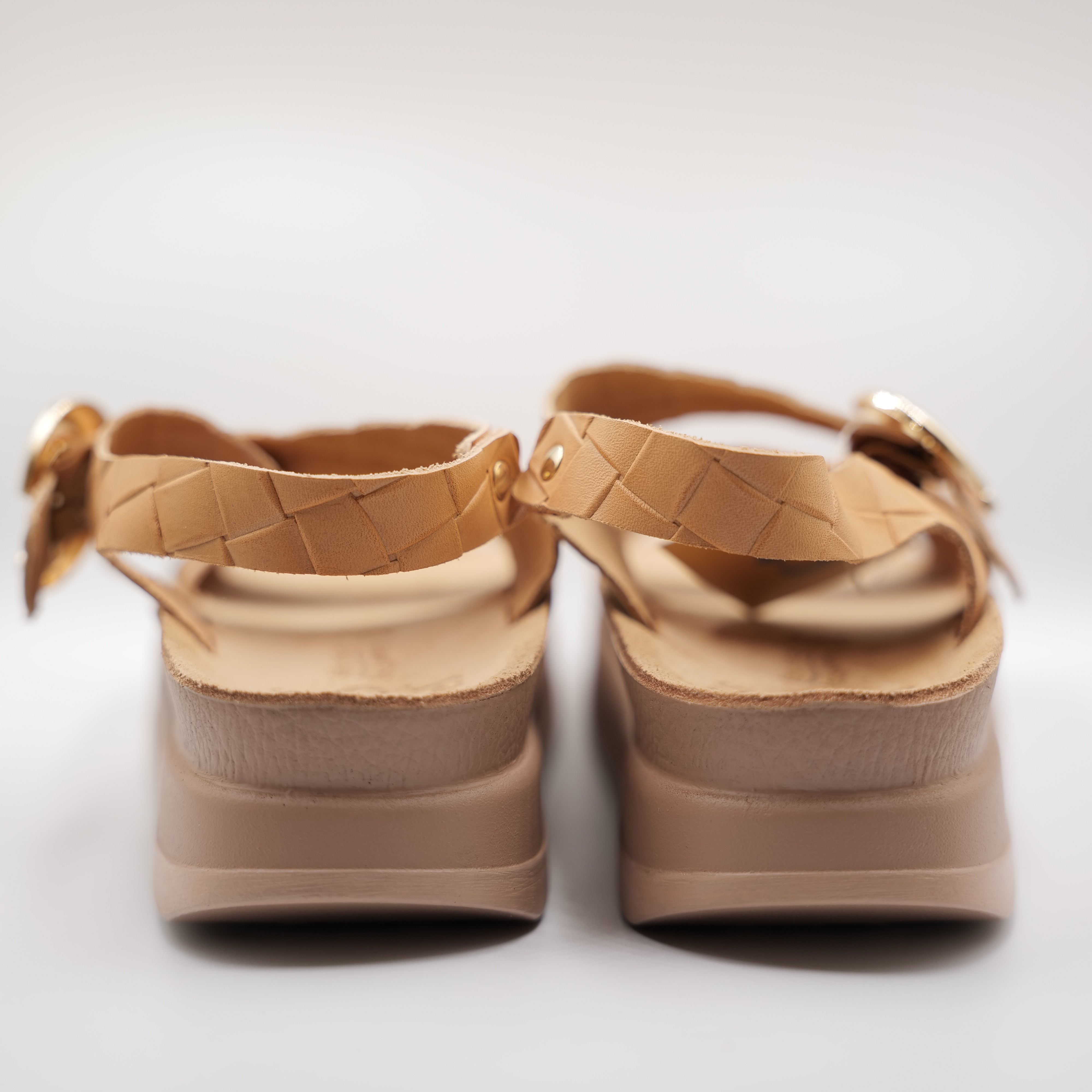 Fantasy sandals - Sandali in pelle con fibbie