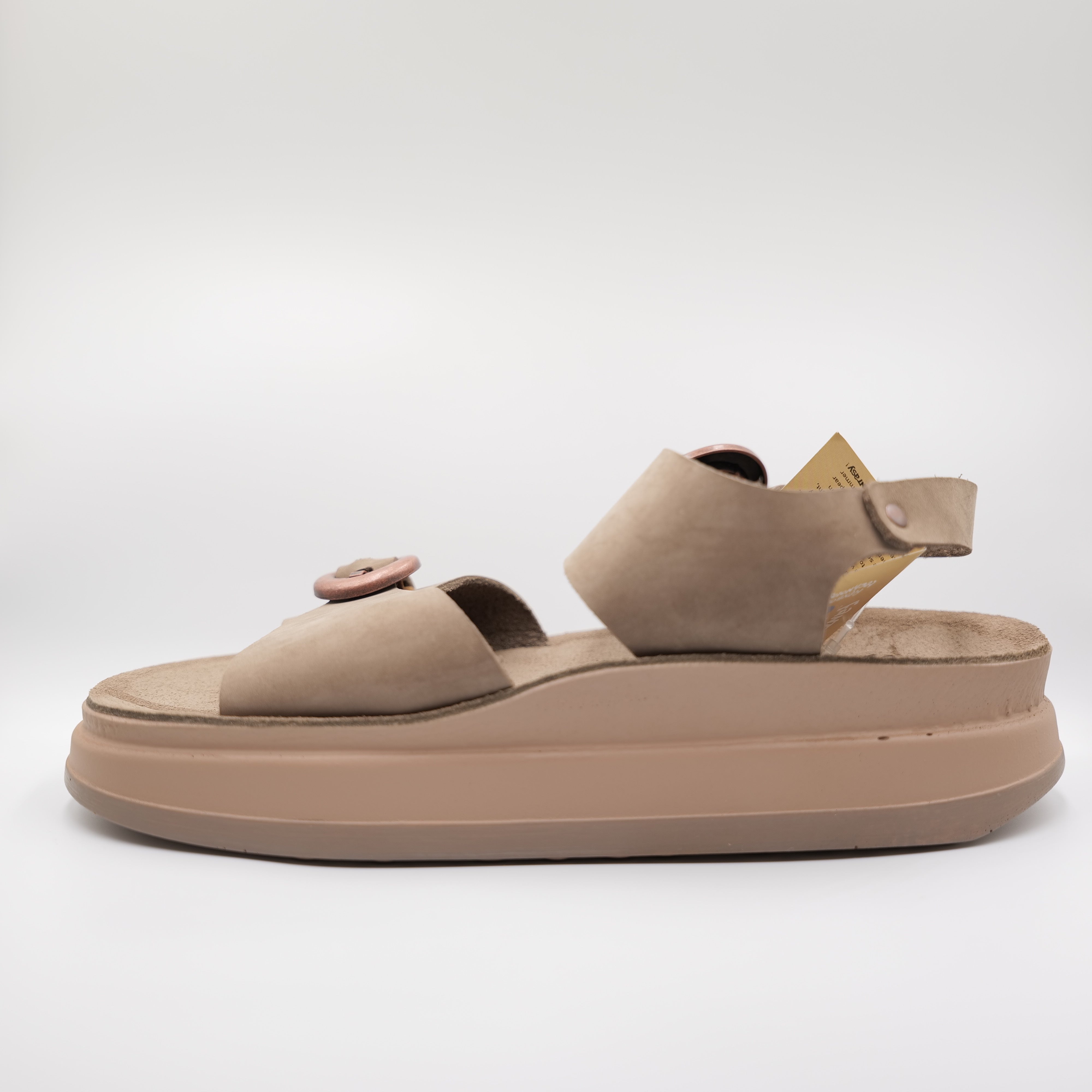 Fantasy sandals - Sandali in nabuck con fibbie