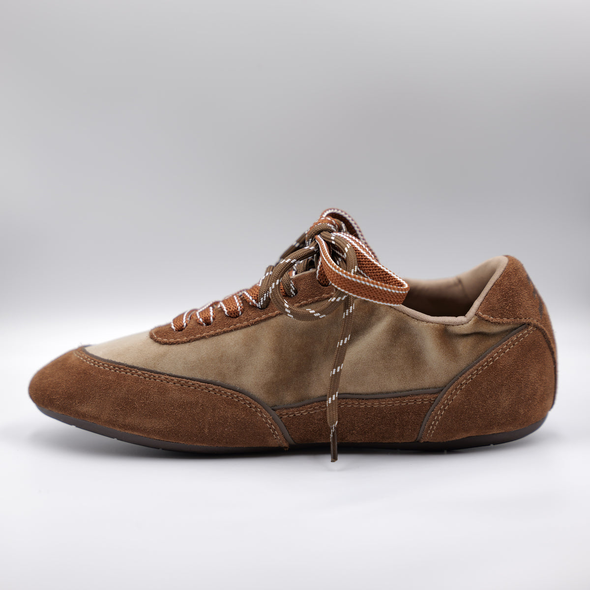 3 p -sneakers in camoscio e tessuto