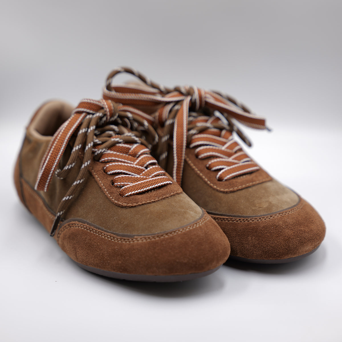 3 p -sneakers in camoscio e tessuto