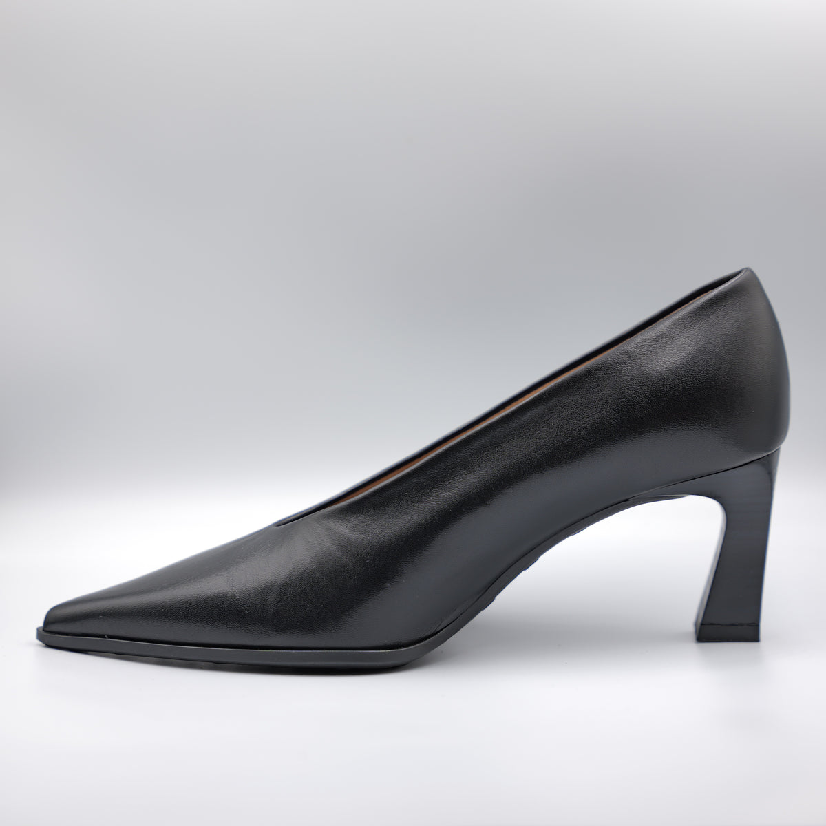 Hispanitas - Décolleté in pelle nera