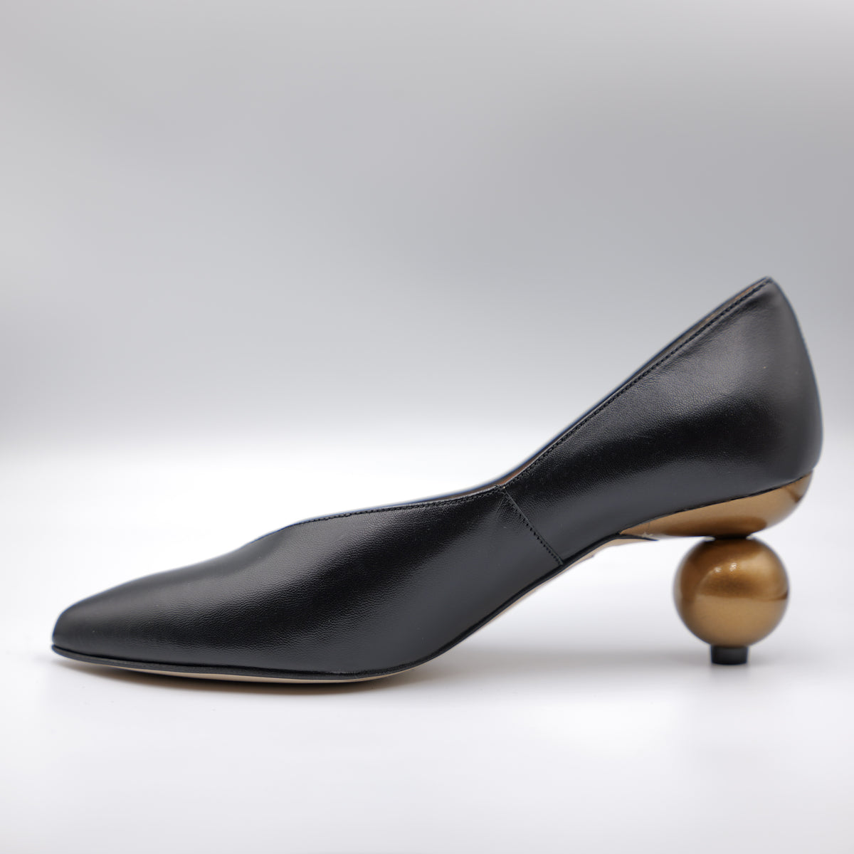 Ora - Décolleté in pelle nera
