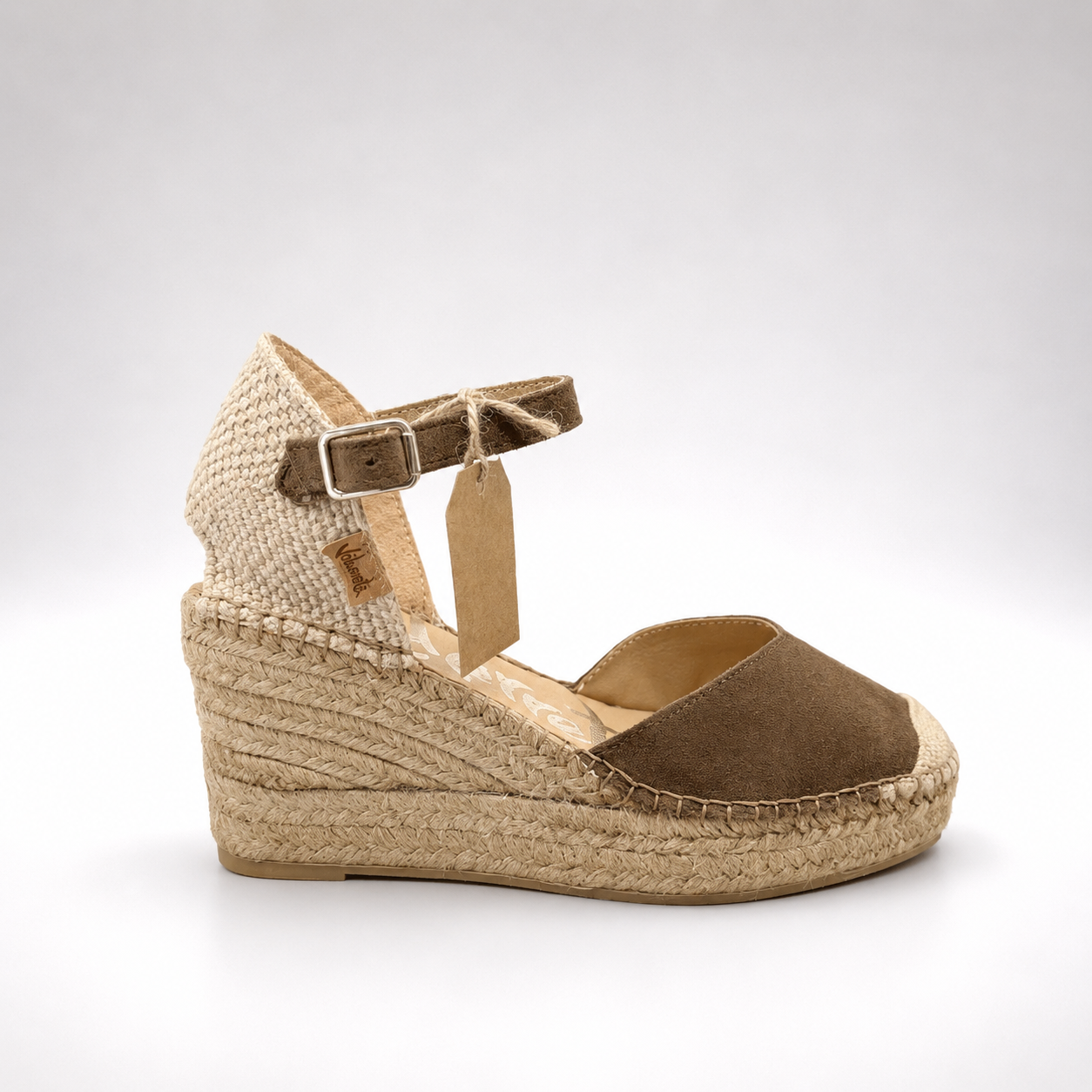 Vidorreta - Espadrillas con cinturino testa di moro