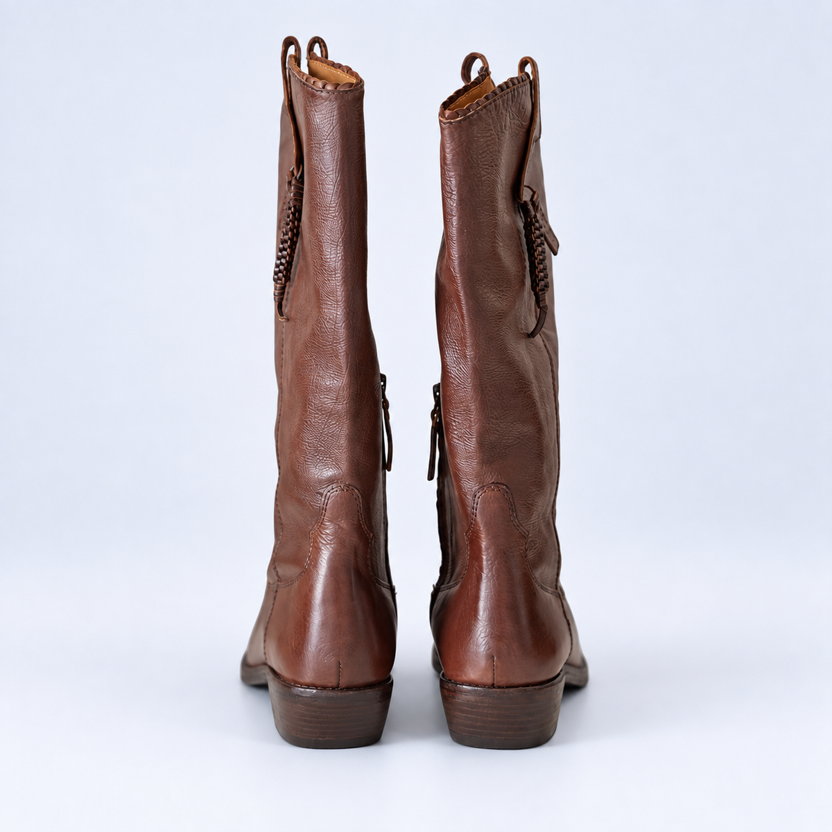 Zolfo - Texani in Pelle Marrone