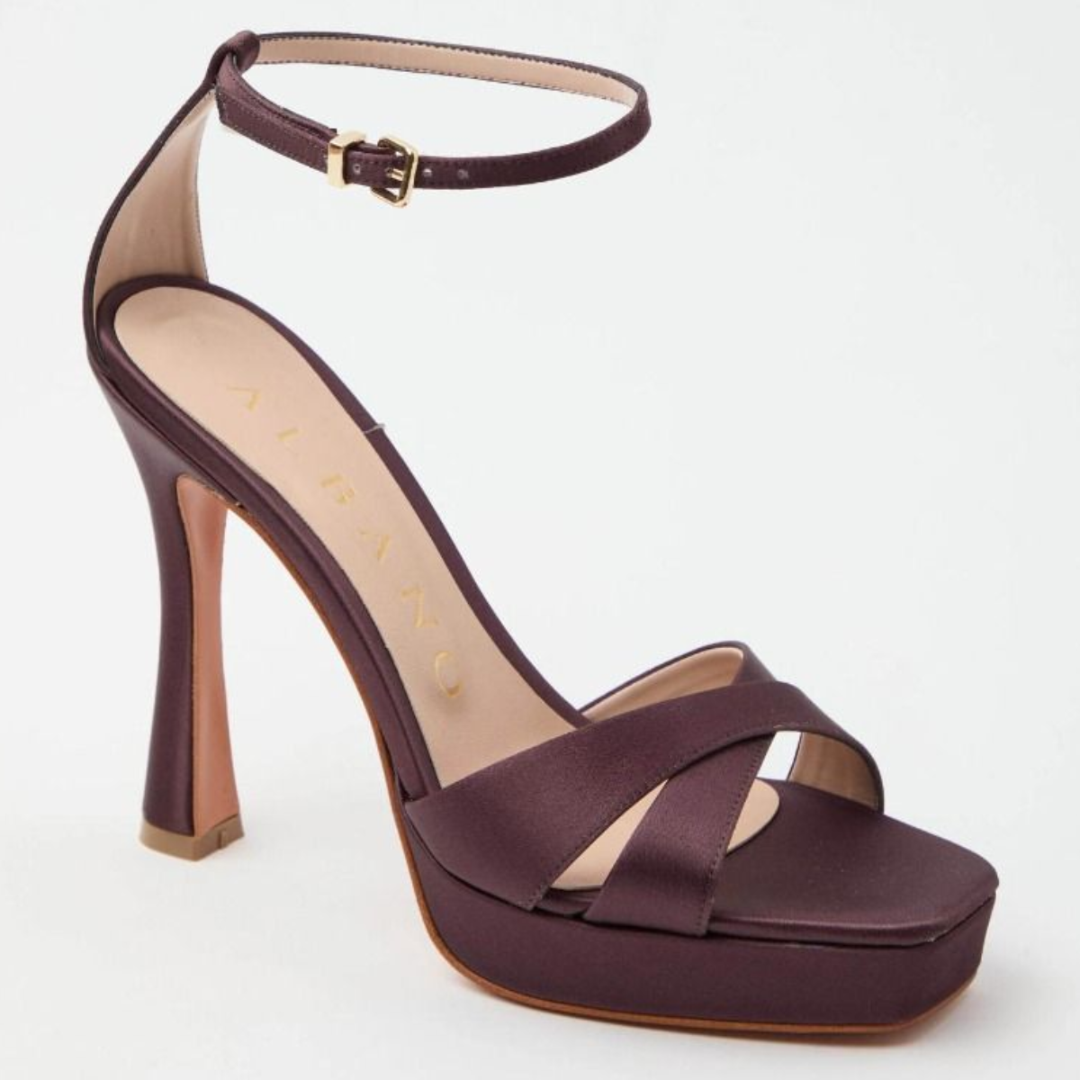 Albano - Sandalo in raso con cinturino