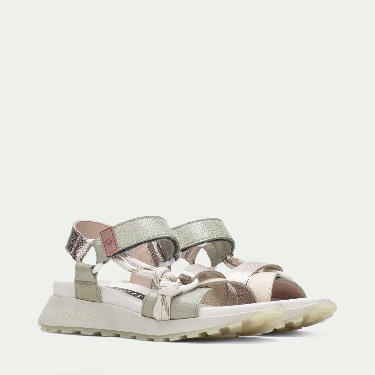 Hispanitas - Sandalo in pelle con strappo