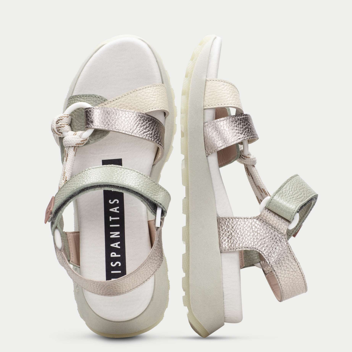 Hispanitas - Sandalo in pelle con strappo