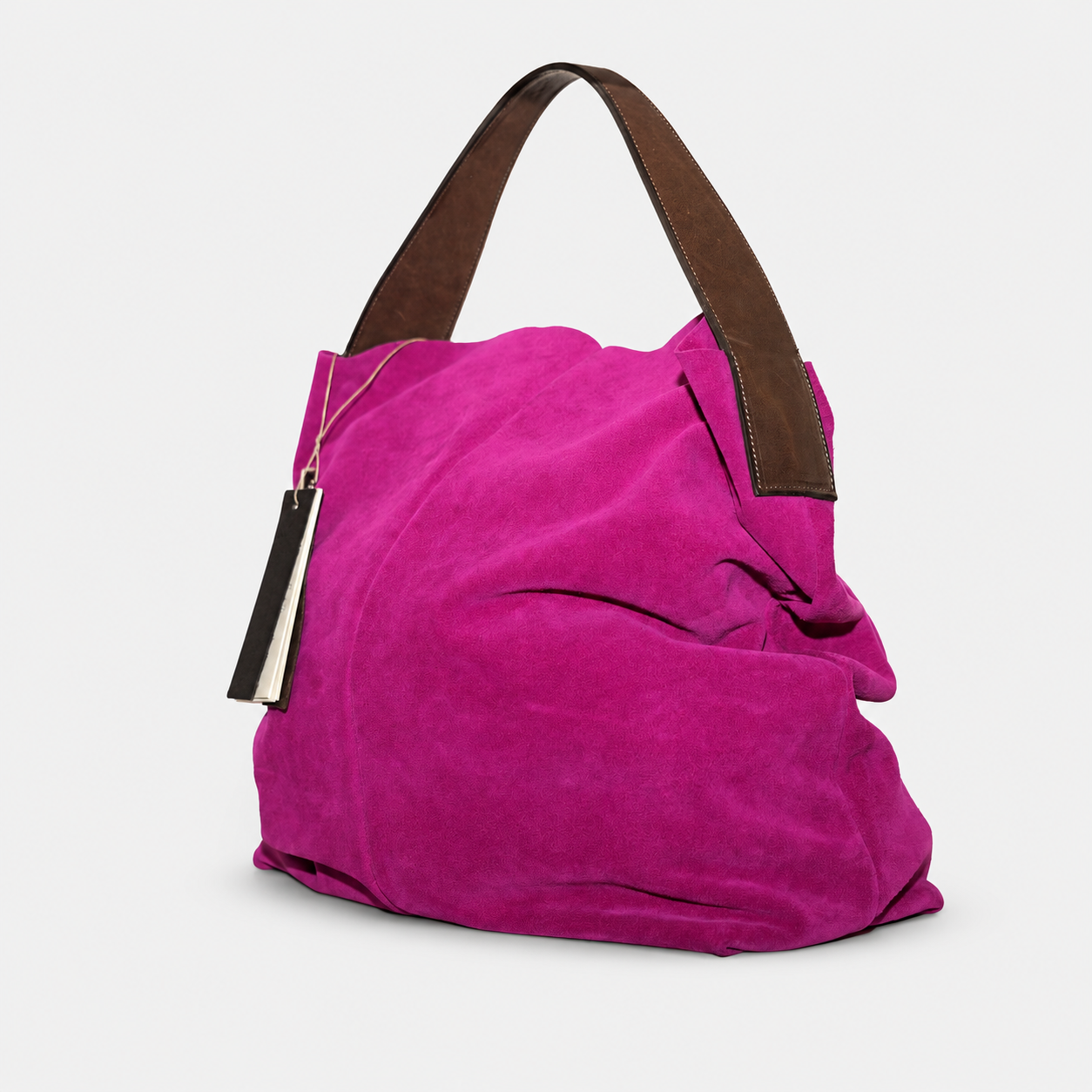 Soho Bags - Shopping Morbida in Pelle Viola