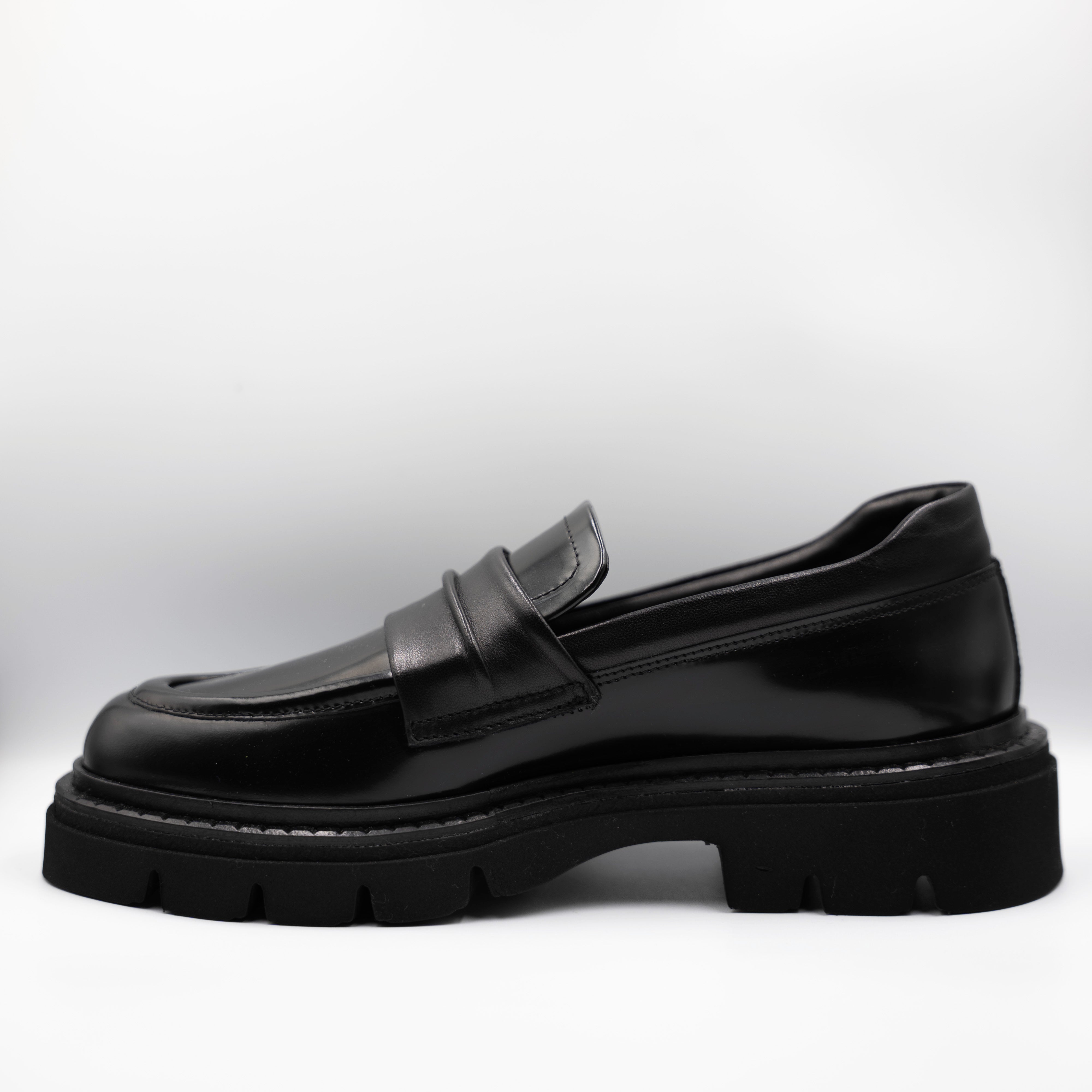 Eva Luna - Mocassini in pelle abrasivata