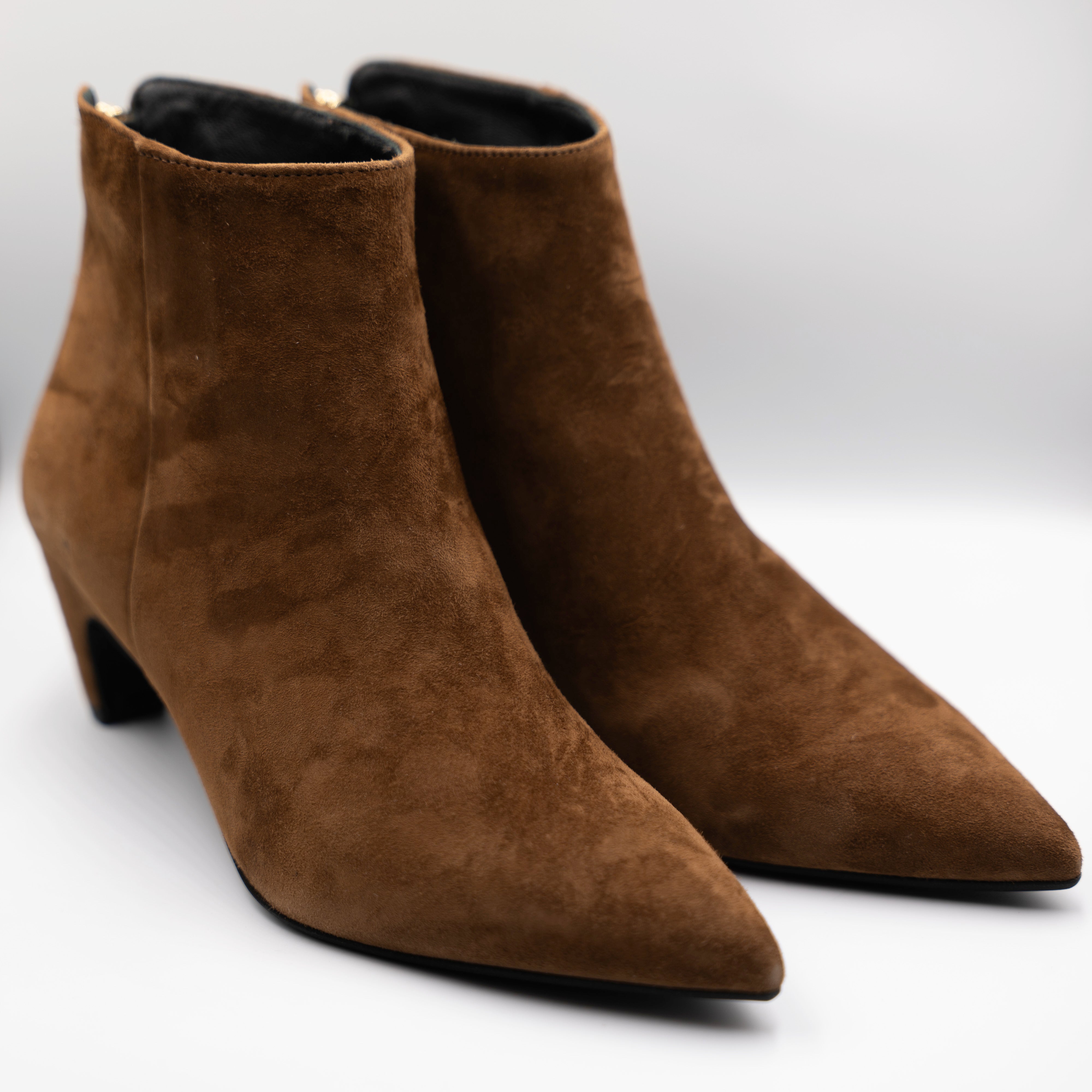 Eva Luna - Tronchetti in camoscio con zip