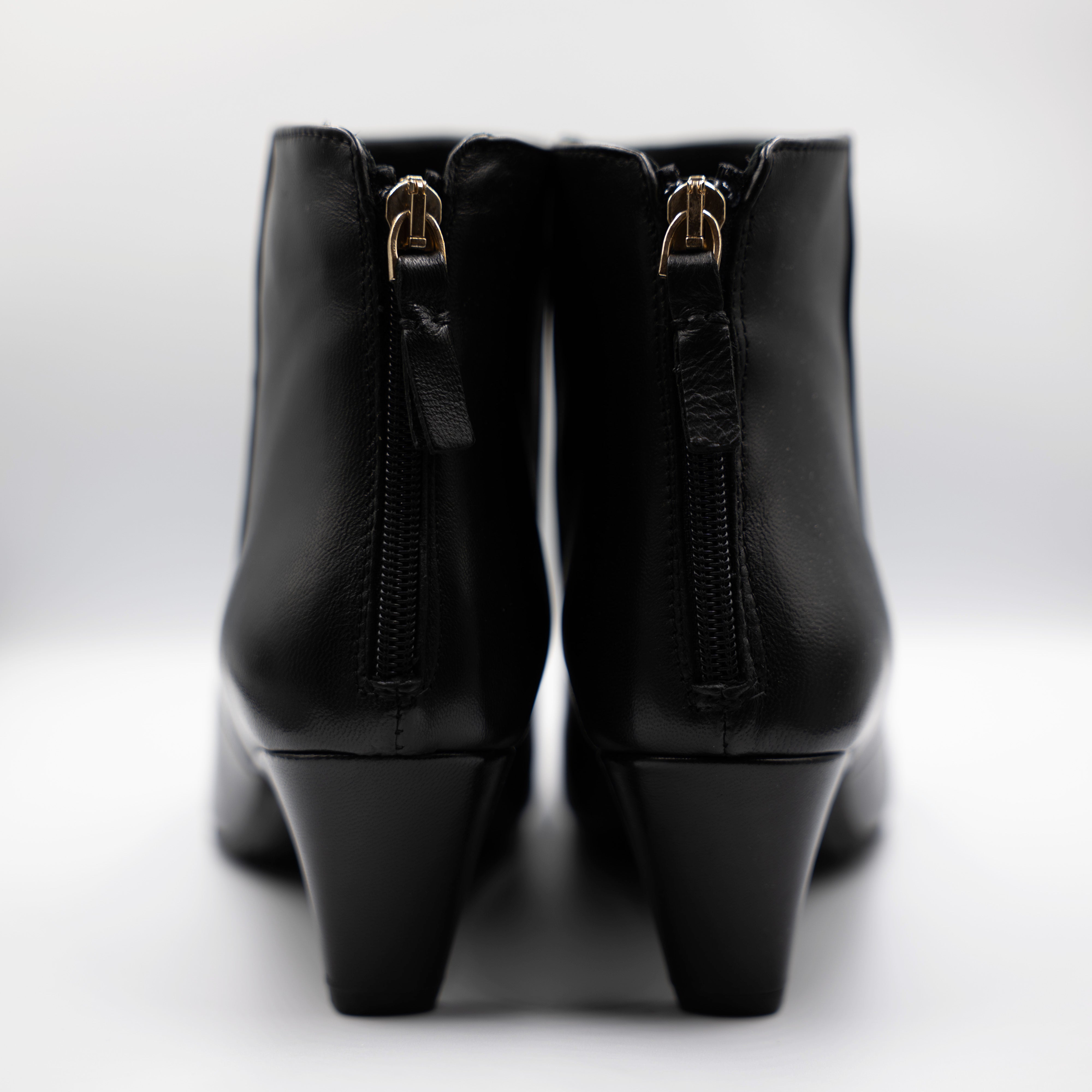 Eva luna - Tronchetti in pelle con zip