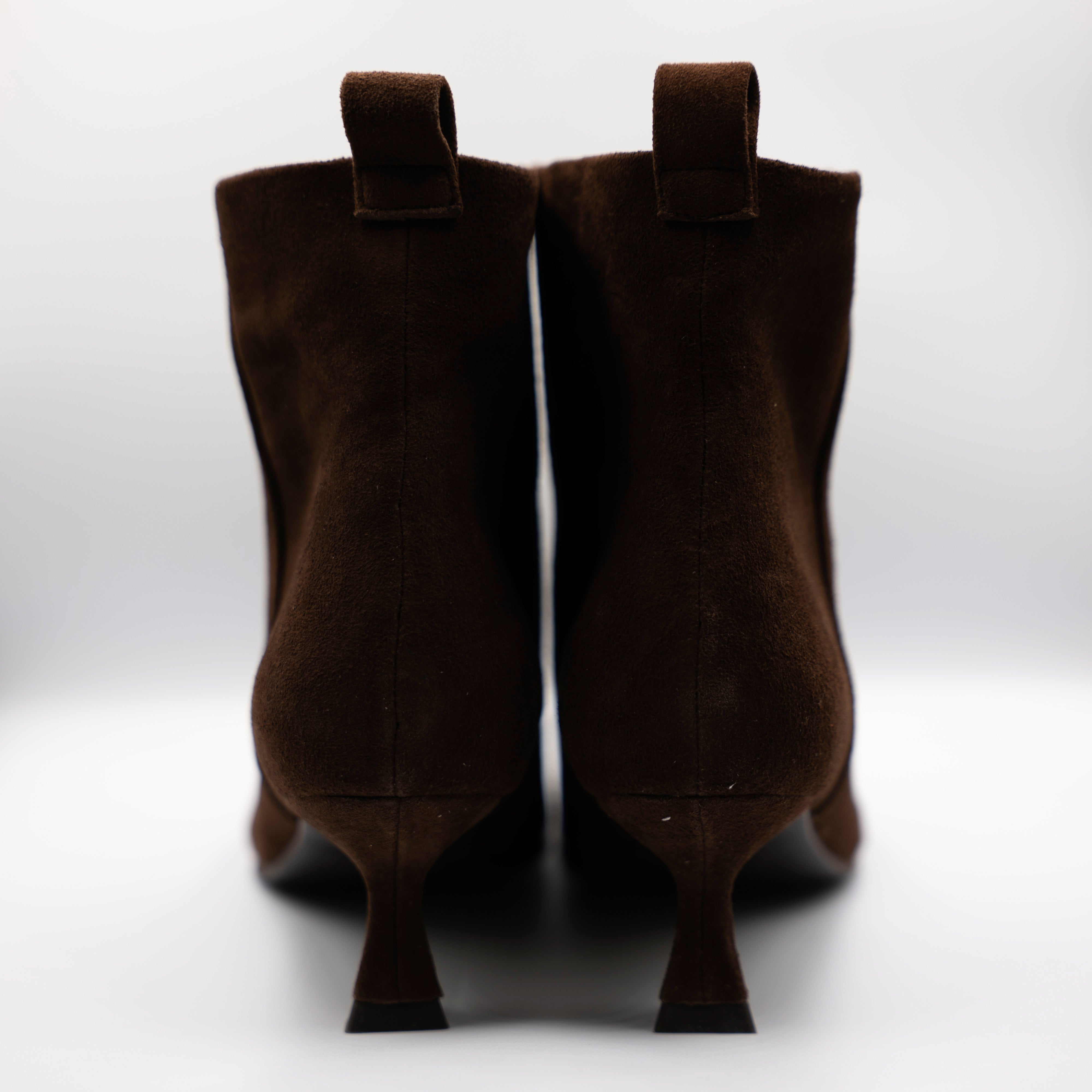 La Vitrina - Tronchetti in camoscio a tubo