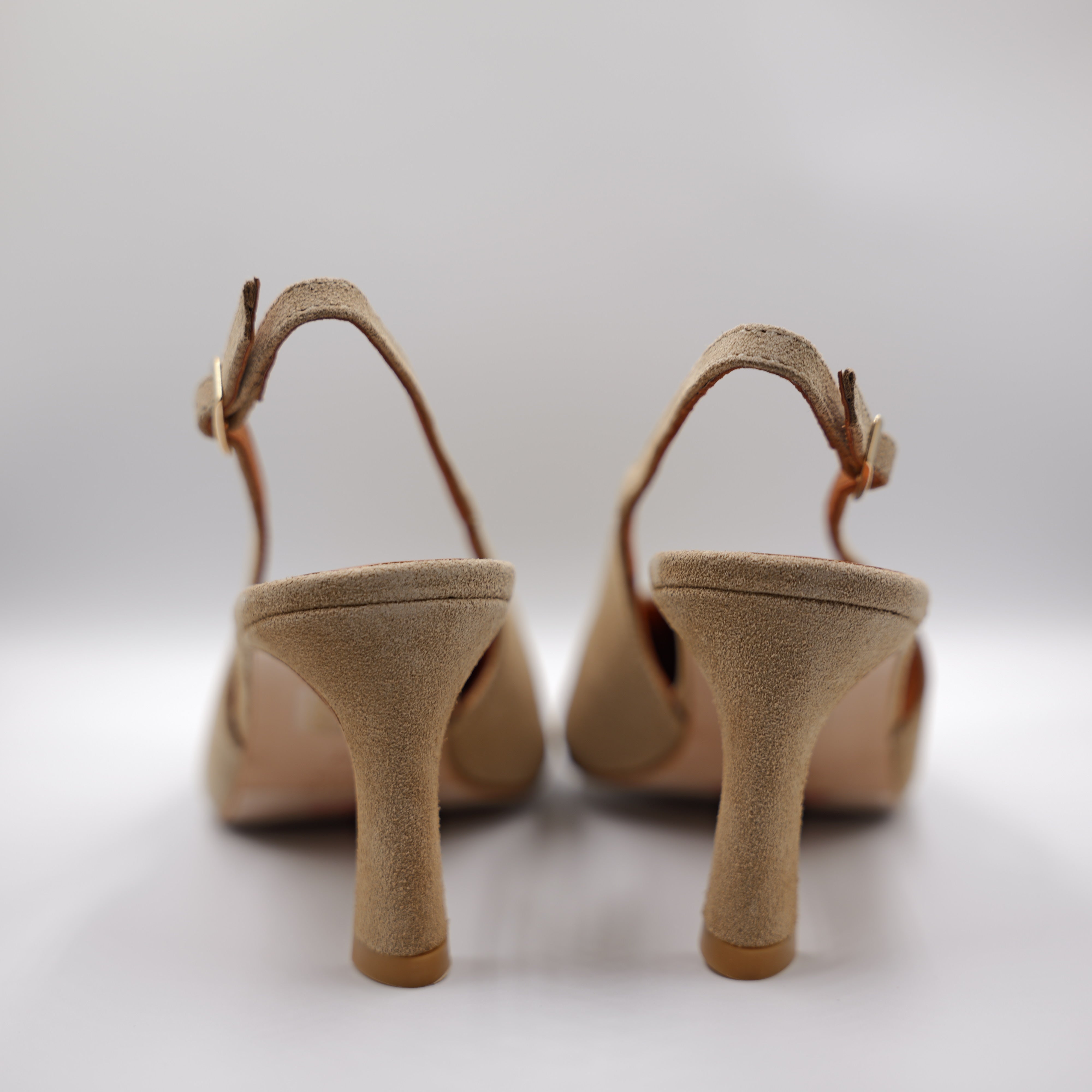 Angel Alarcon - Slingback in camoscio