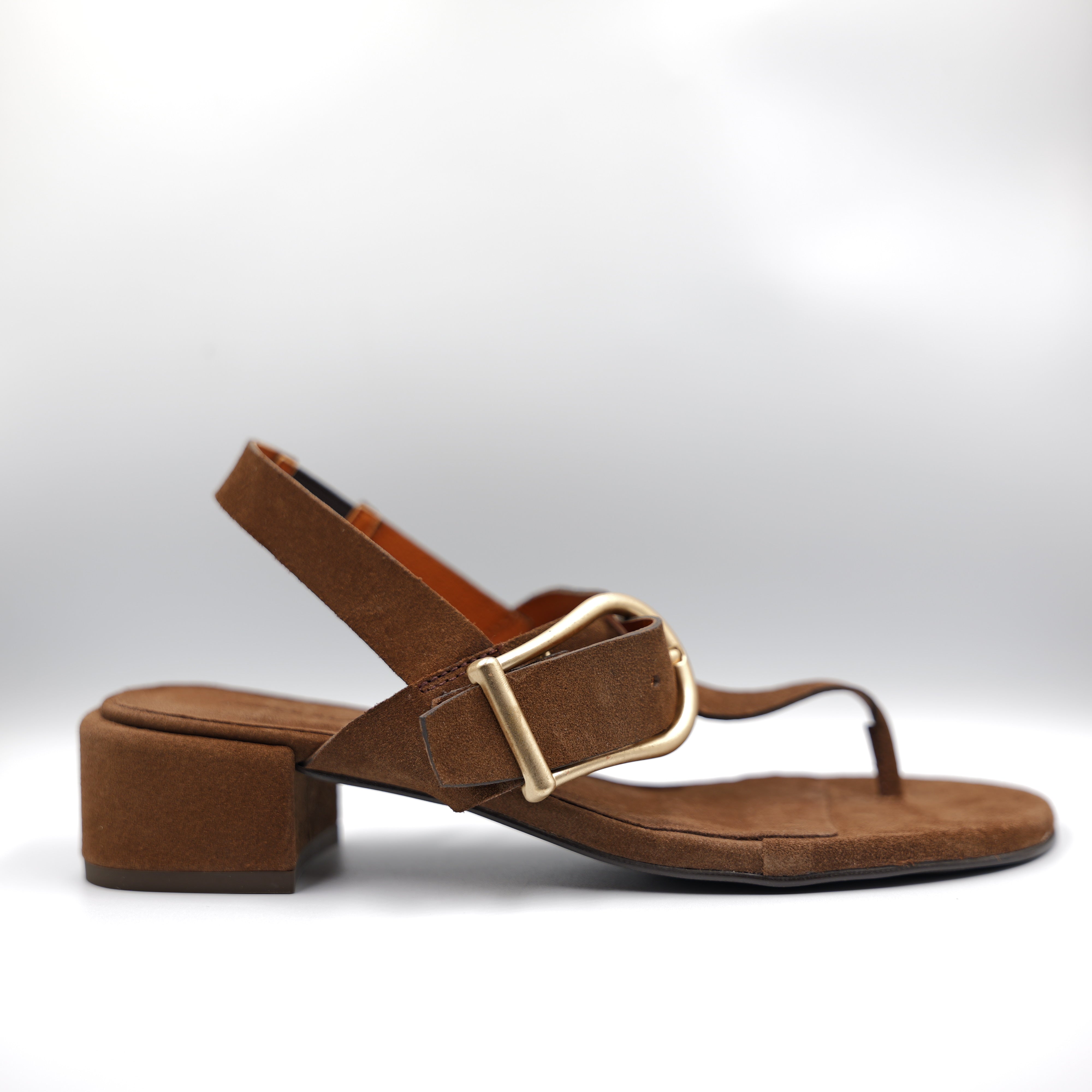 Angel Alarcon - Infradito in camoscio con elastico