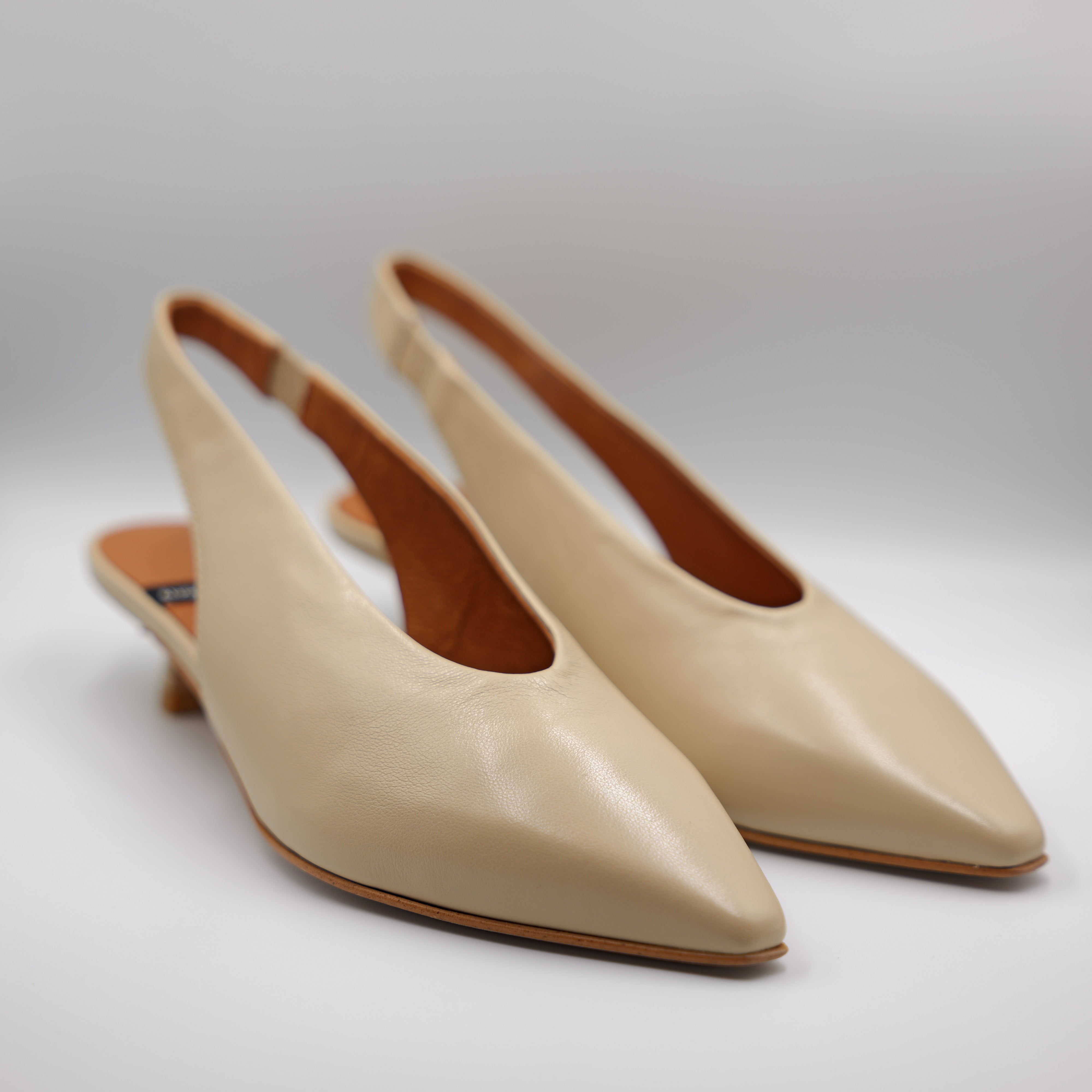 Angel Alarcon - Slingback in pelle con elastico