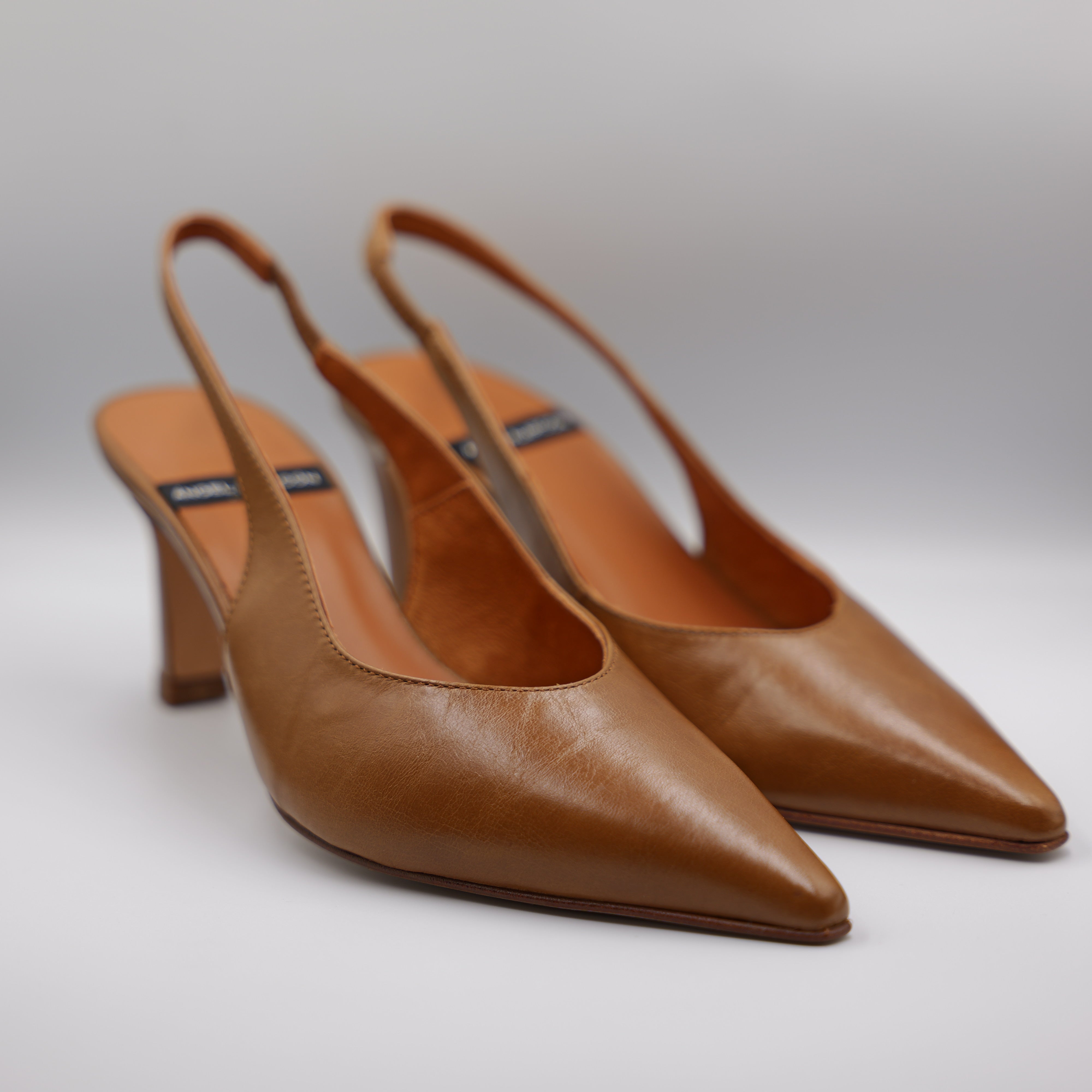 Angel Alarcon - Slingback in pelle con elastico