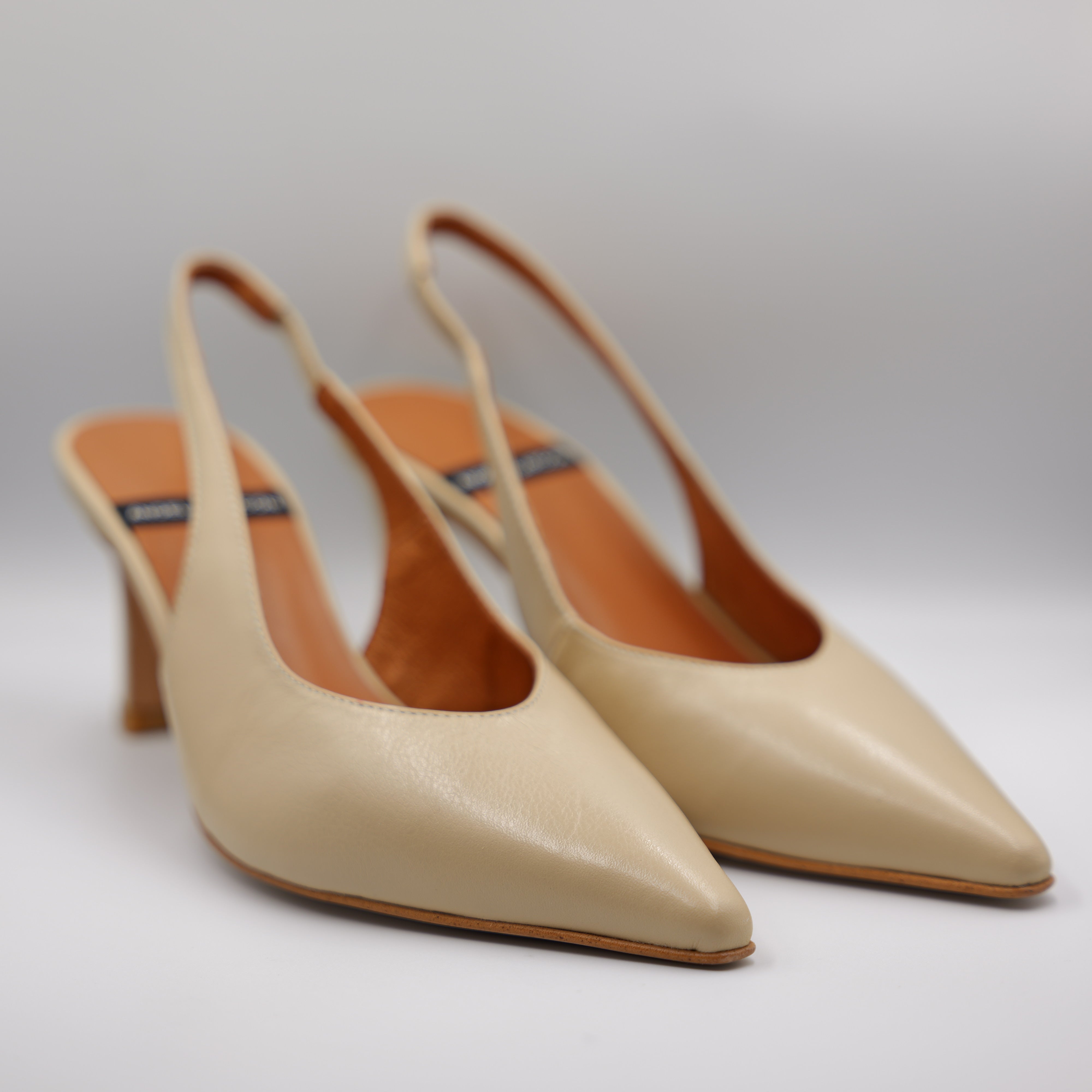 Angel Alarcon - Slingback in pelle con elastico