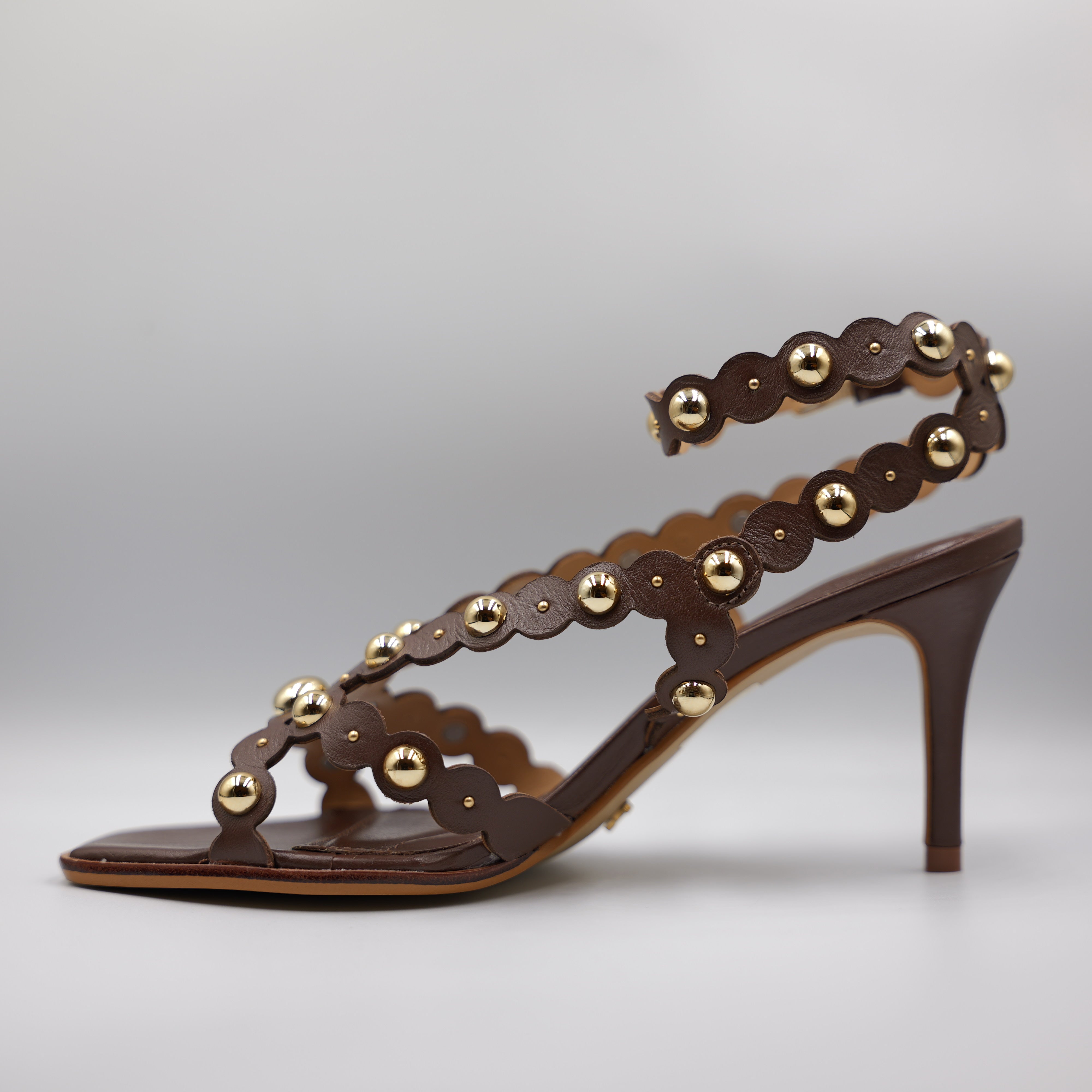 Cecconello - Sandalo in pelle con borchie