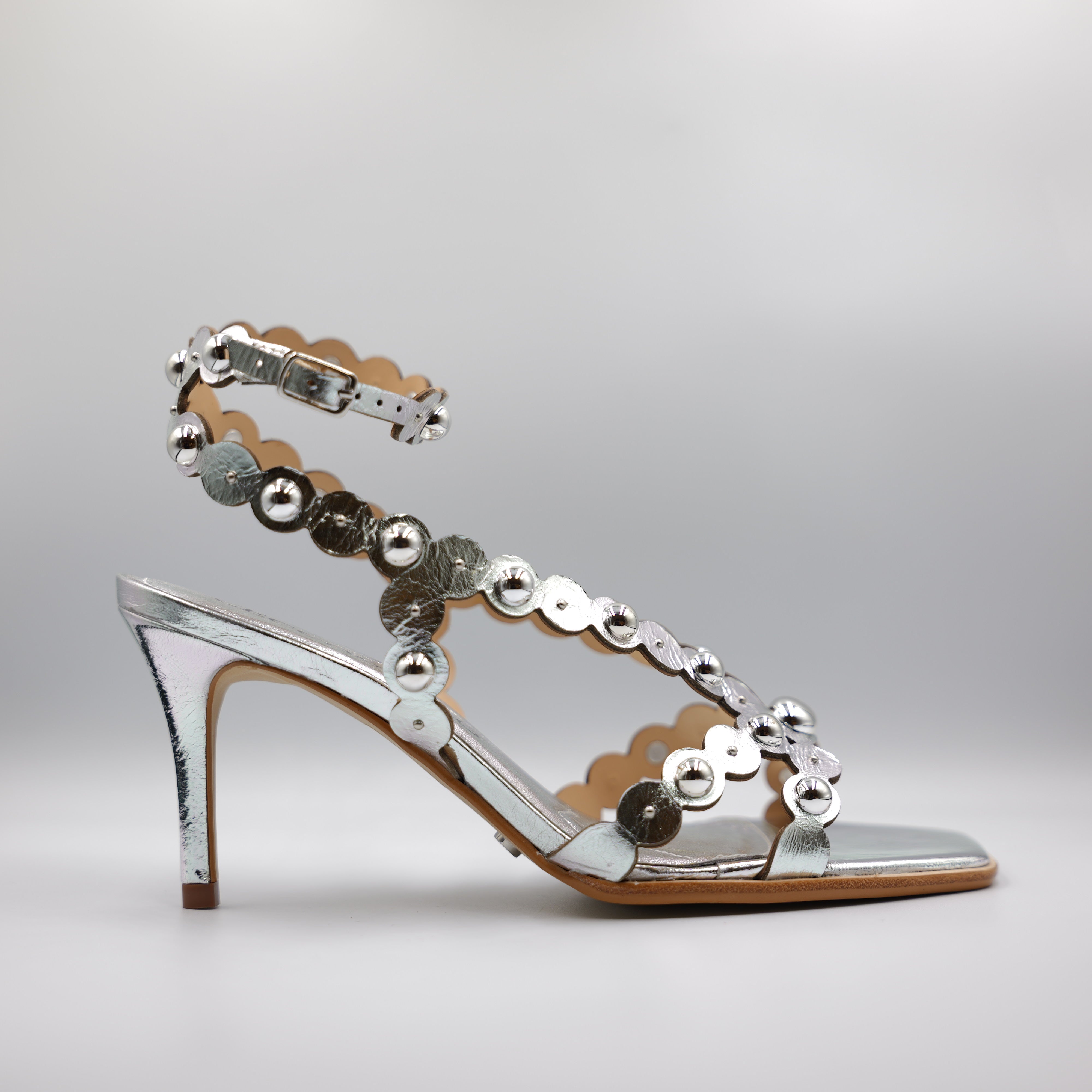 Cecconello - Sandalo in pelle con borchie