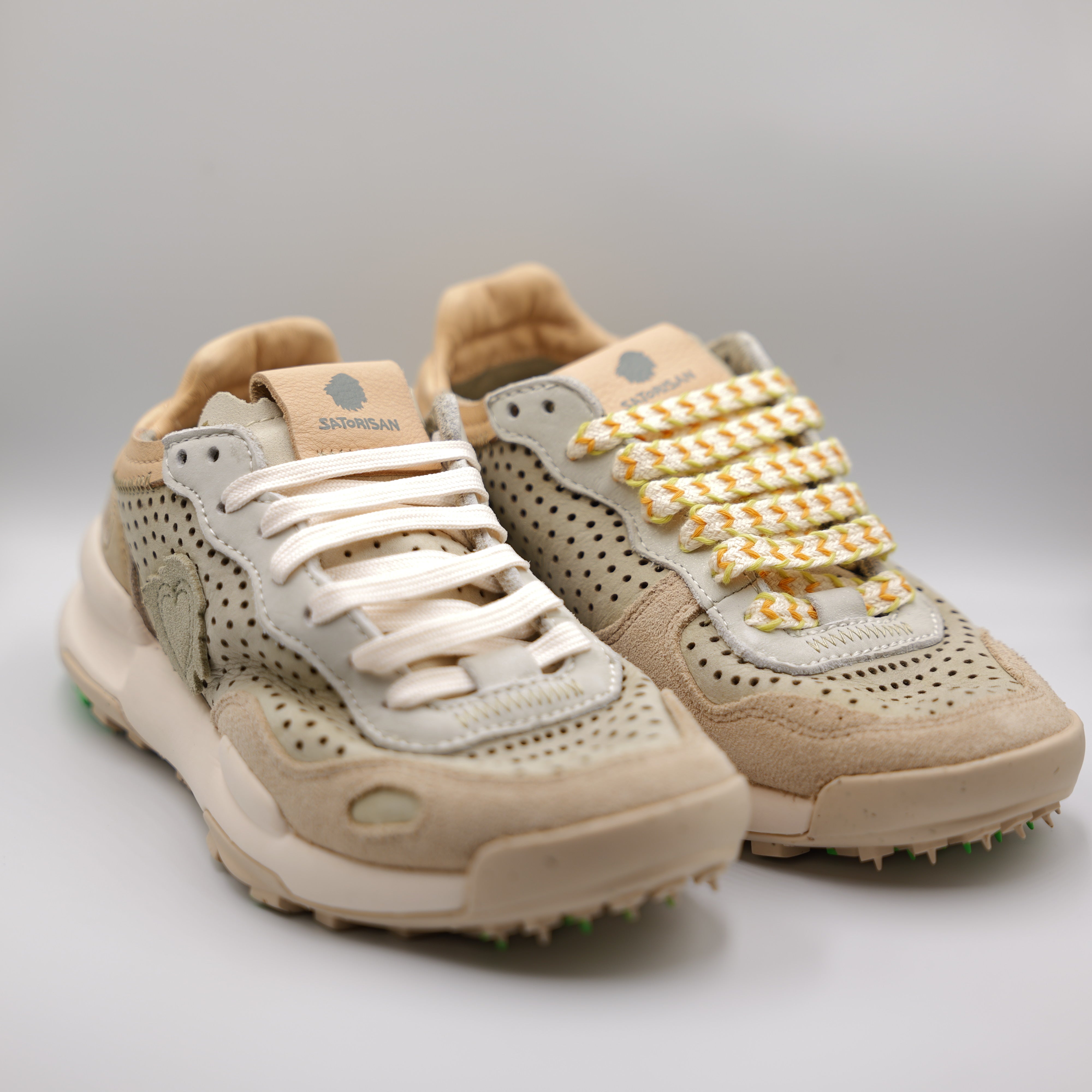 Satorisan -Sneakers  in camoscio e pelle