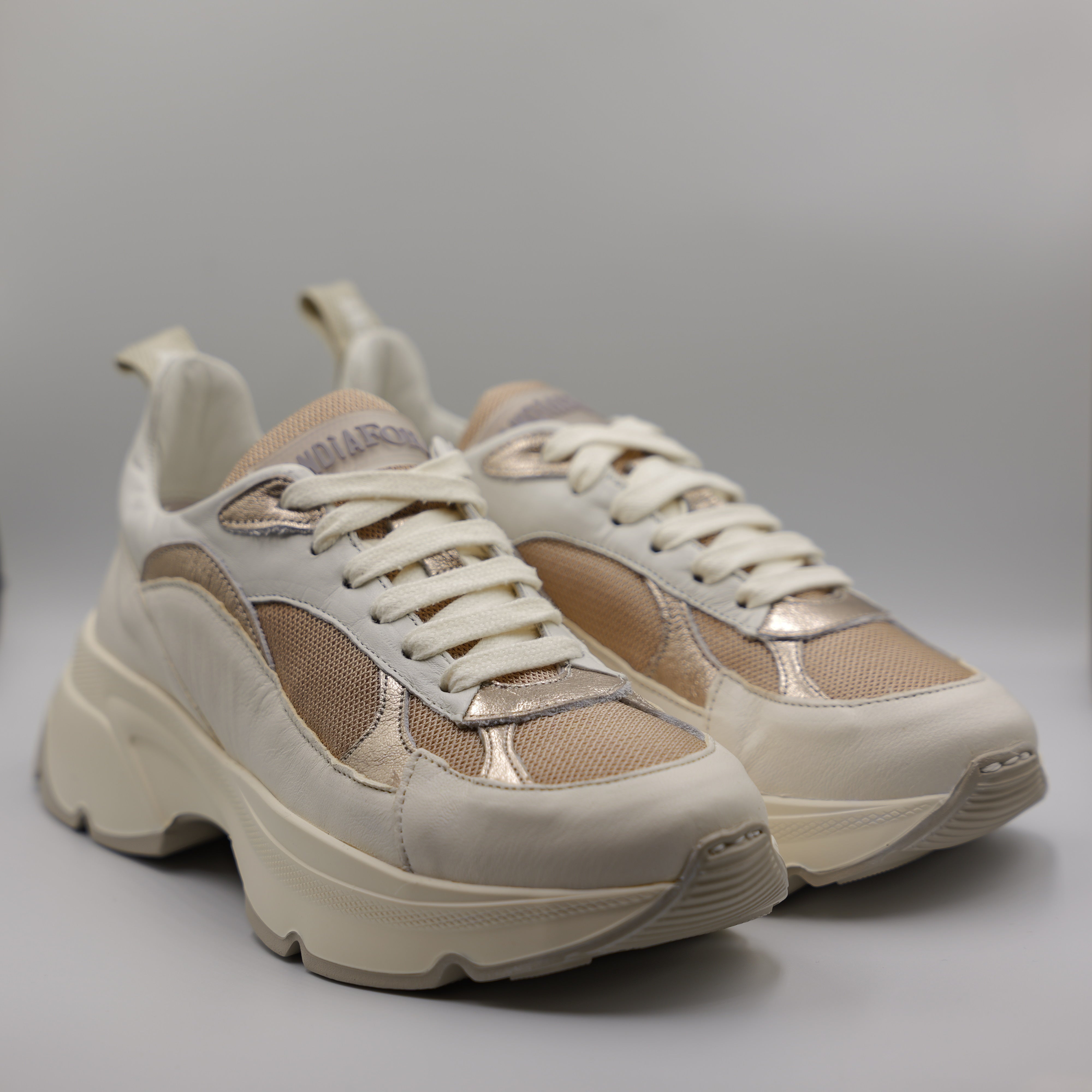 Andiafora - Sneakers in pelle e tela