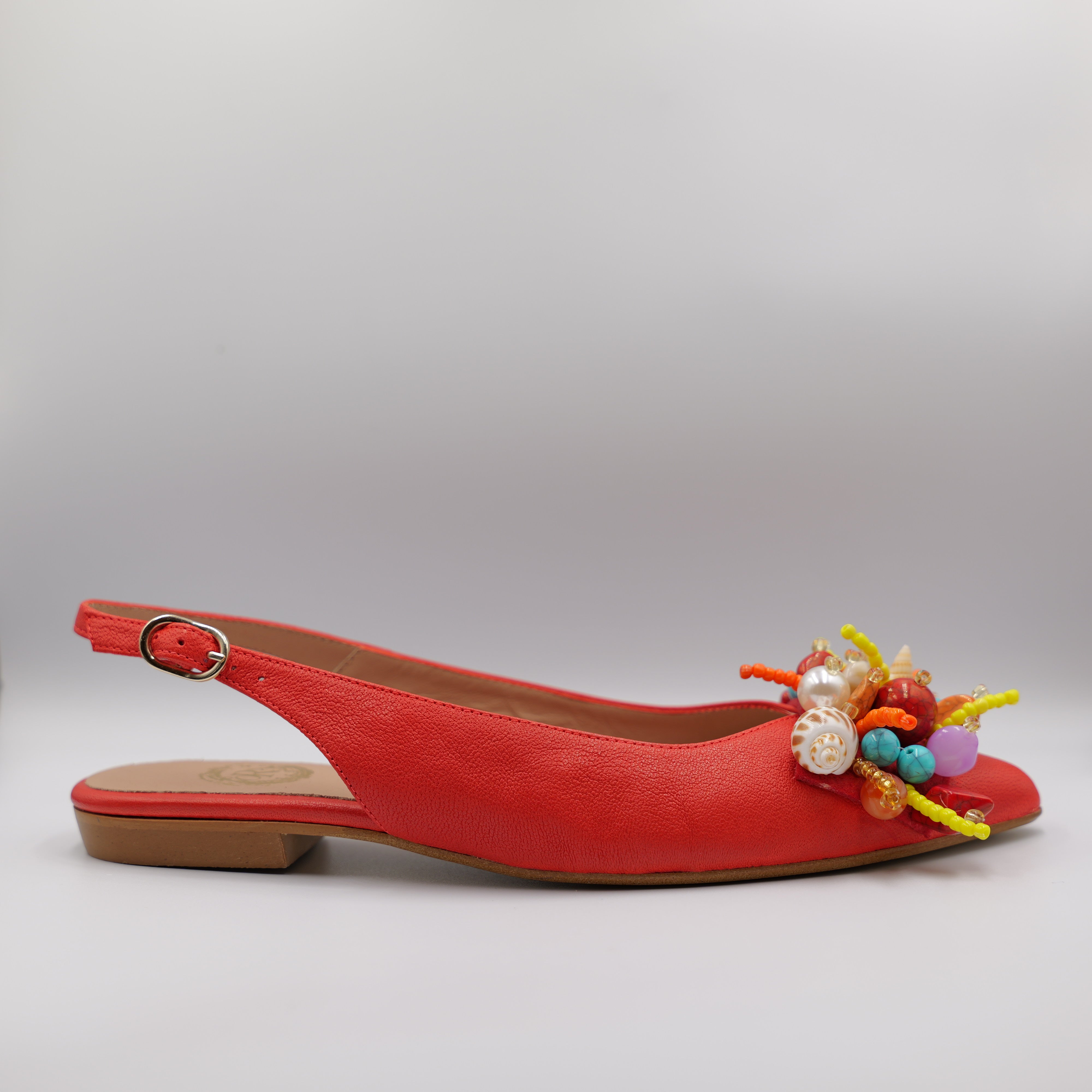 Ora - Slingback in pelle