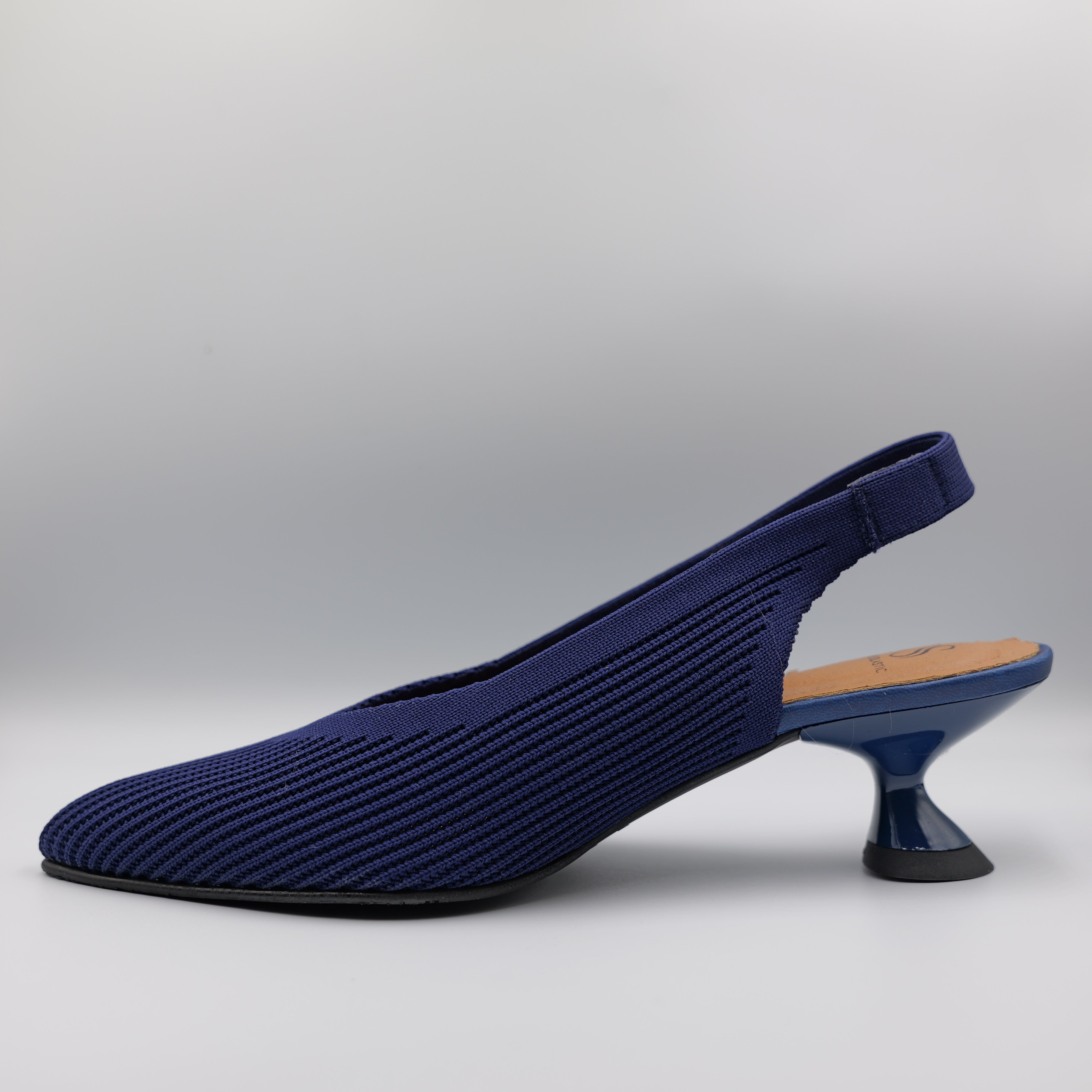 Miss Elastic - Slingback in tessuto con elastico
