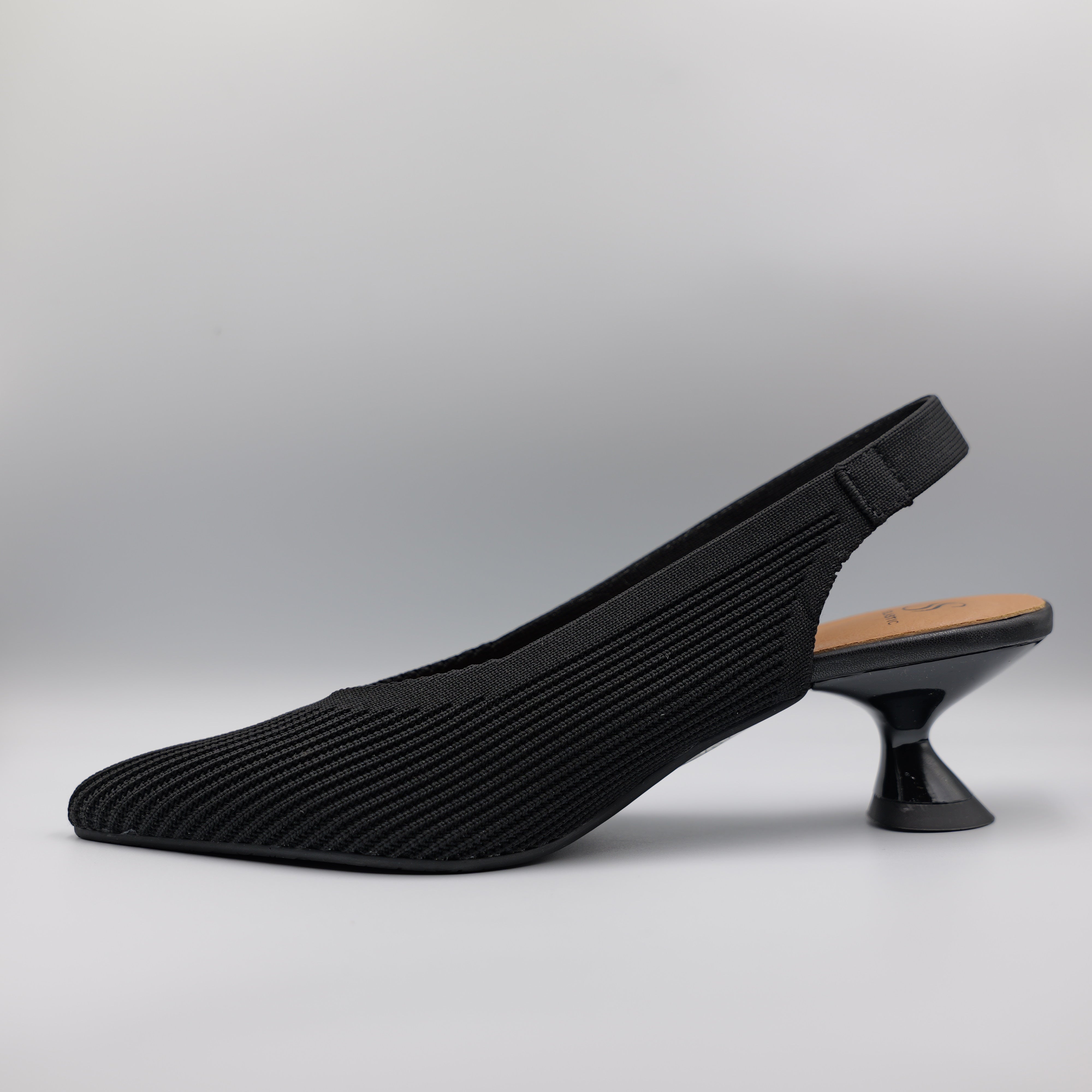 Miss Elastic - Slingback in tessuto con elastico