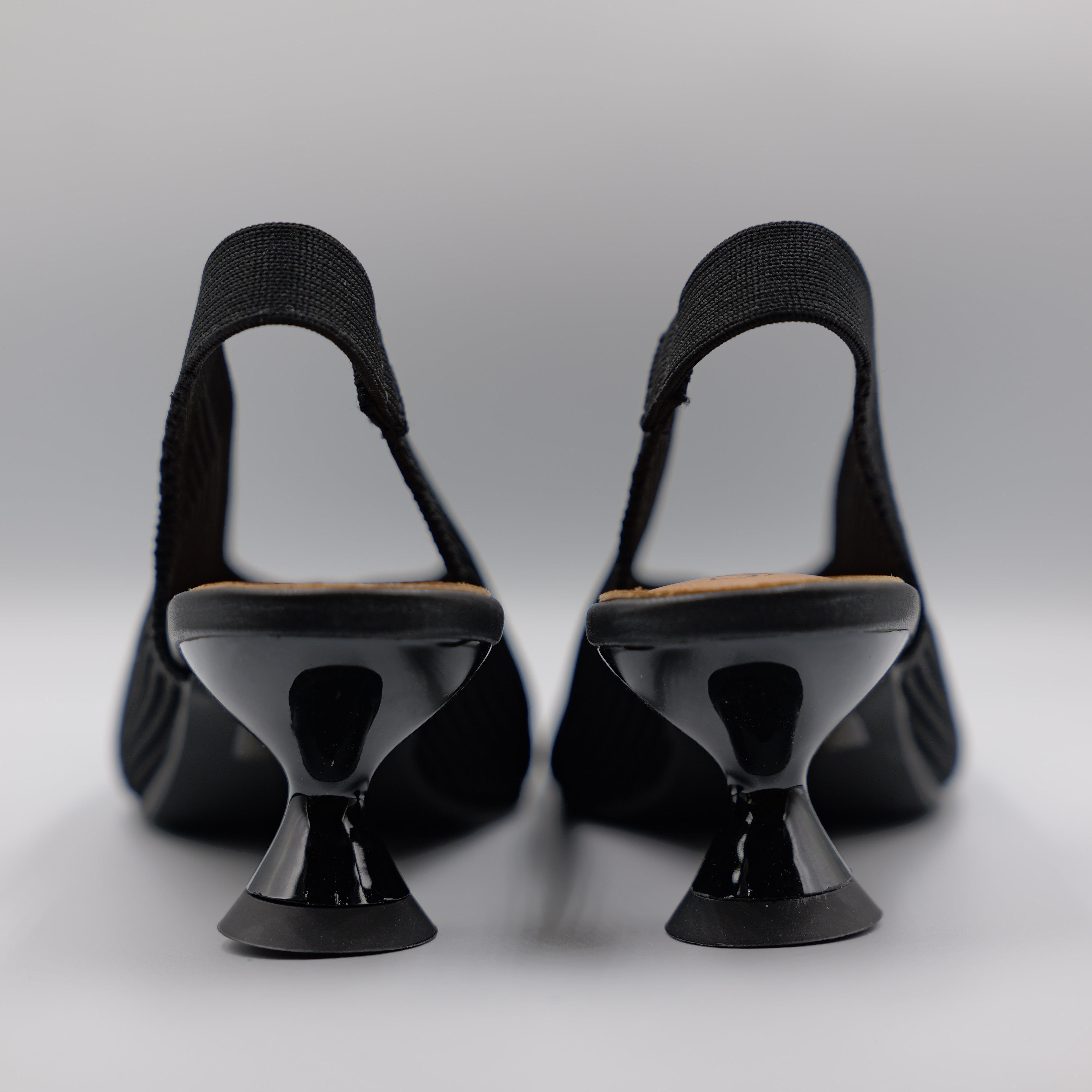 Miss Elastic - Slingback in tessuto con elastico