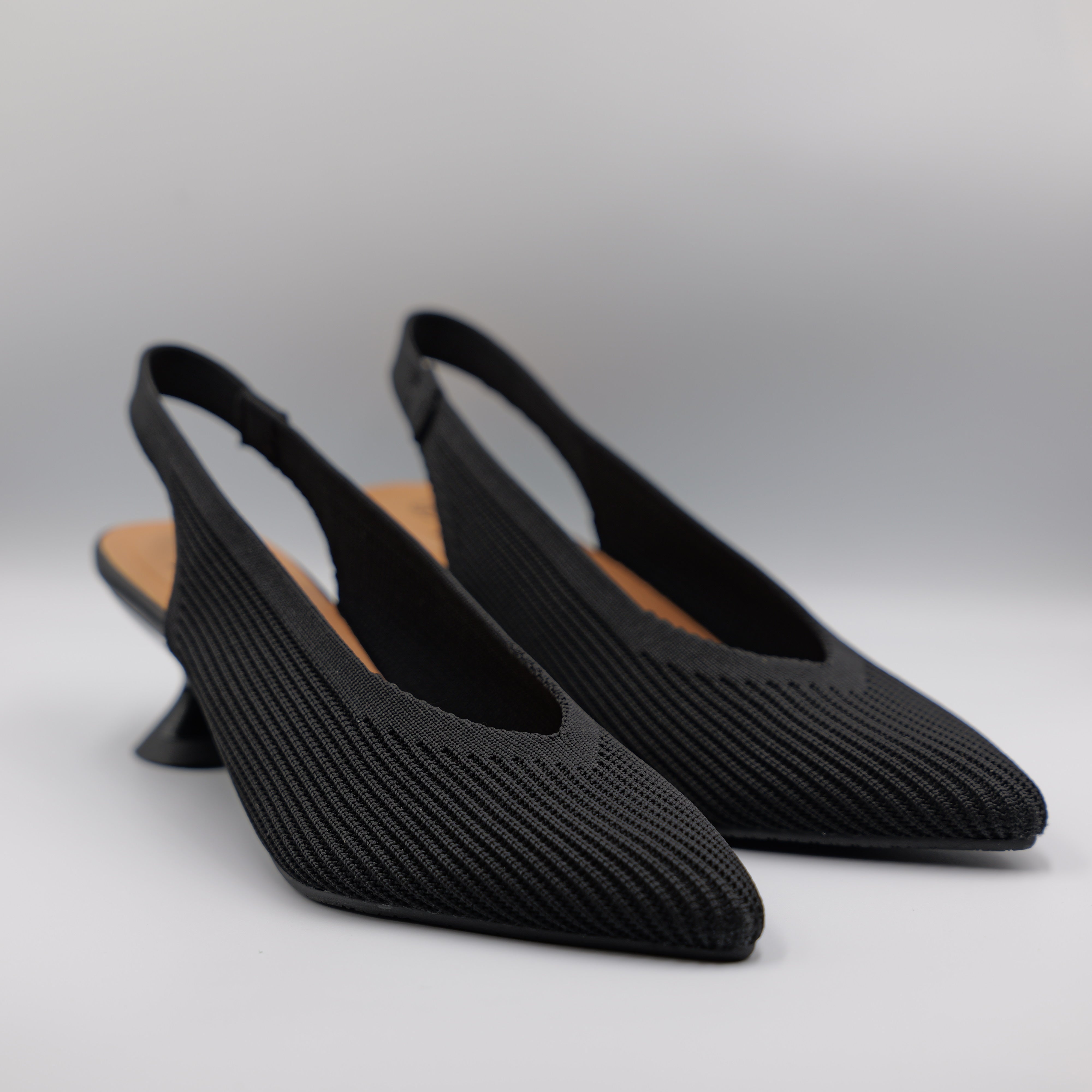 Miss Elastic - Slingback in tessuto con elastico